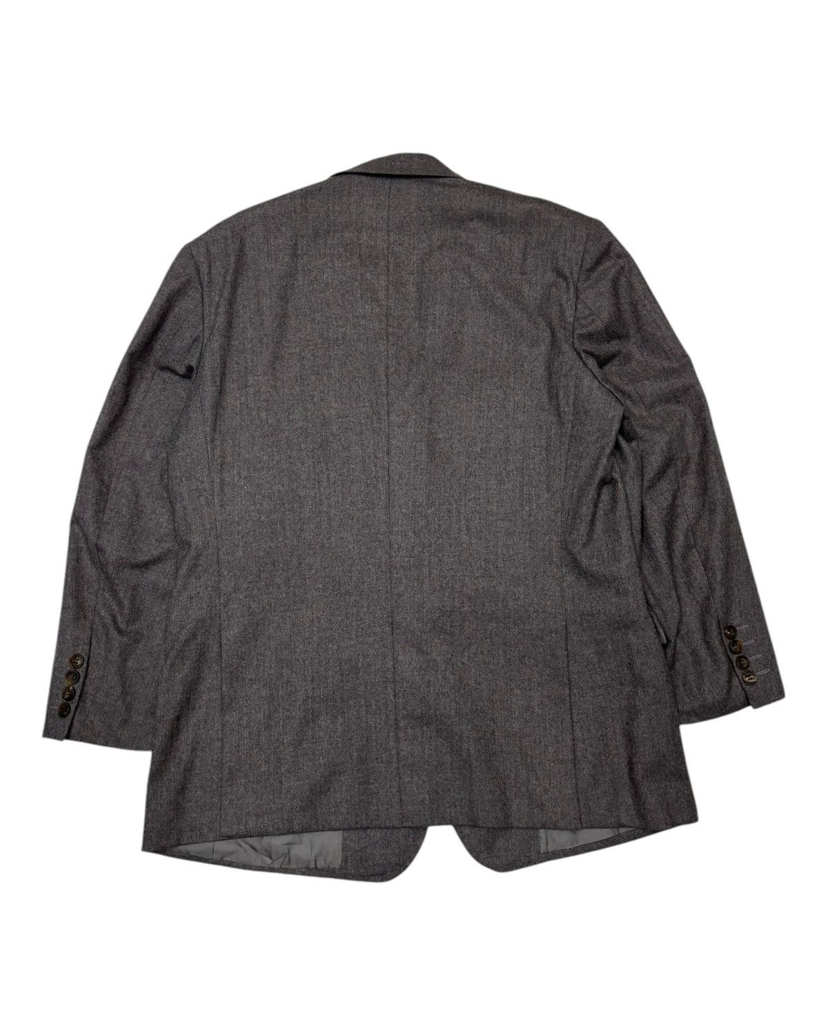 Christian Dior Monsieur × Vintage CHRISTIAN DIOR WOOL GREY BLAZER JACKET COAT Size US S / EU 44-46 / 1 - 3 Thumbnail