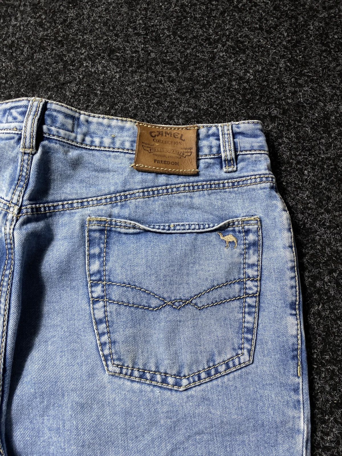 Camel × If Six Was Nine × Vintage Vintage 90s Y2K CAMEL Jeans baggy pants Size US 38 / EU 54 - 15 Thumbnail