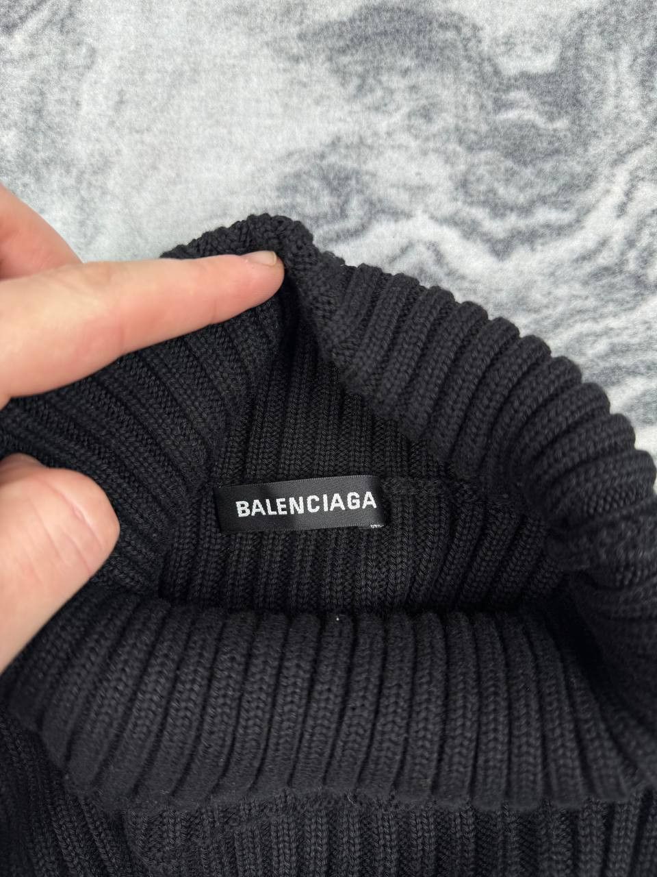 Balenciaga Balenciaga Ribbed Turtleneck Knit Sweater Oversized Size XS / US 0-2 / IT 36-38 - 5 Thumbnail