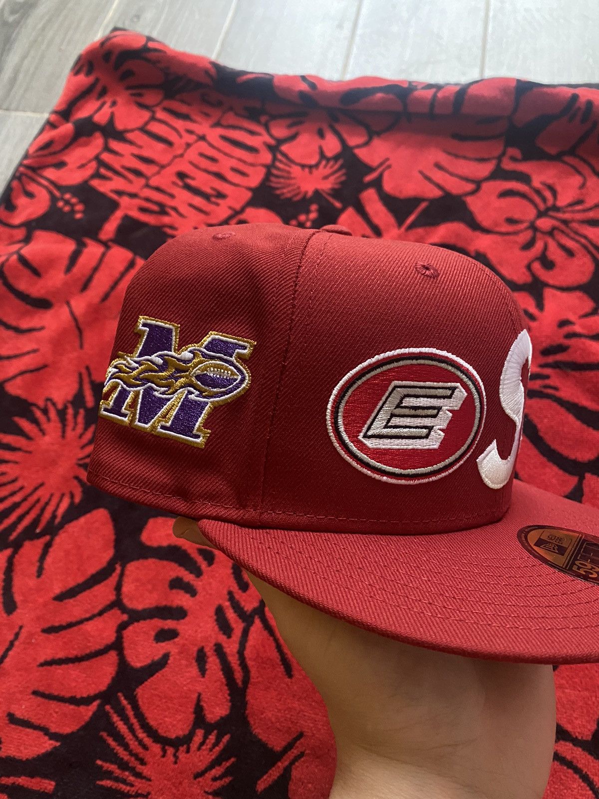 Supreme Supreme Mascots S Logo New Era 59Fifty Fitted cap 7 1/2 Size ONE SIZE - 3 Thumbnail