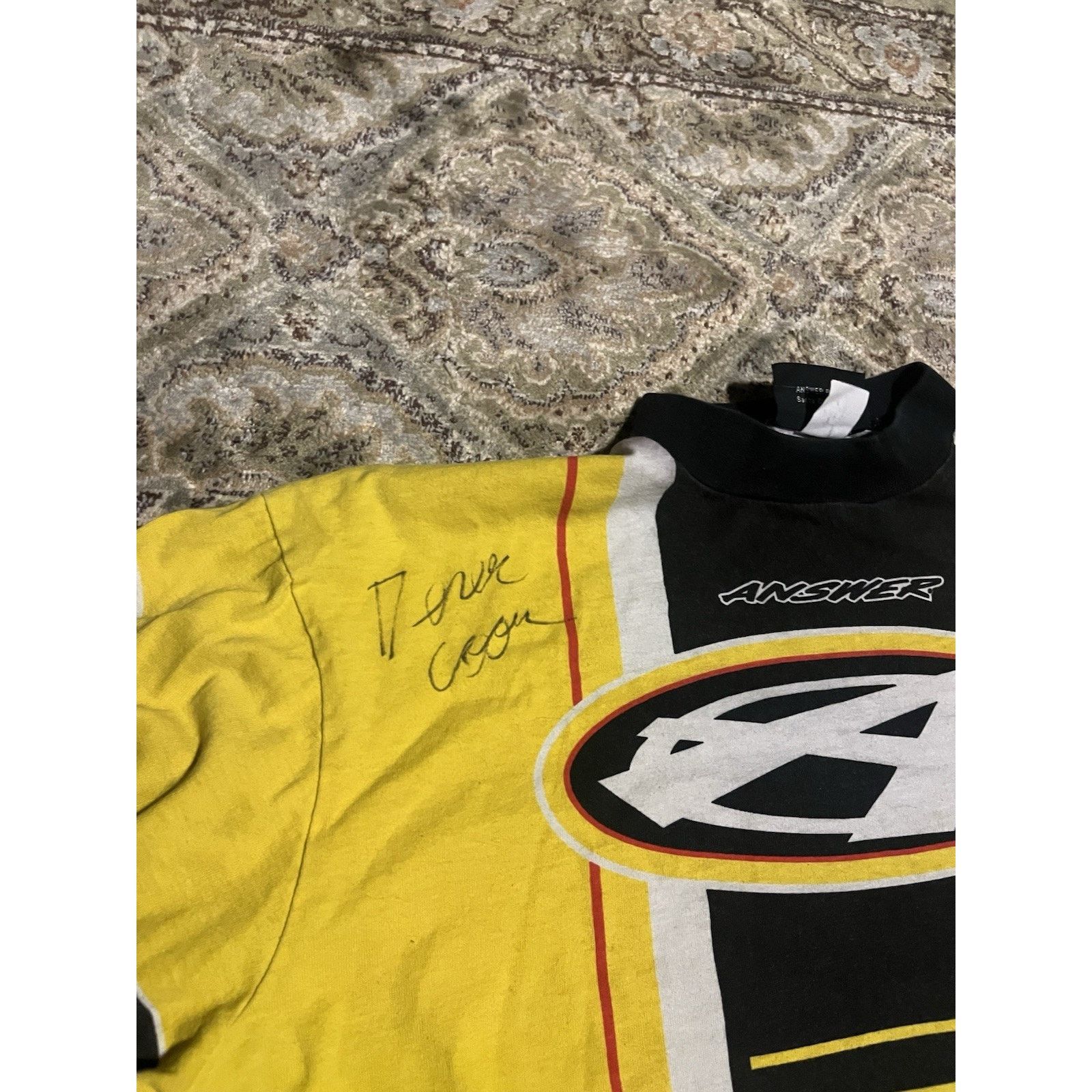 Other Vintage 90's Motorcross Answer Racing Yellow LS Mens M Size US M / EU 48-50 / 2 - 4 Thumbnail