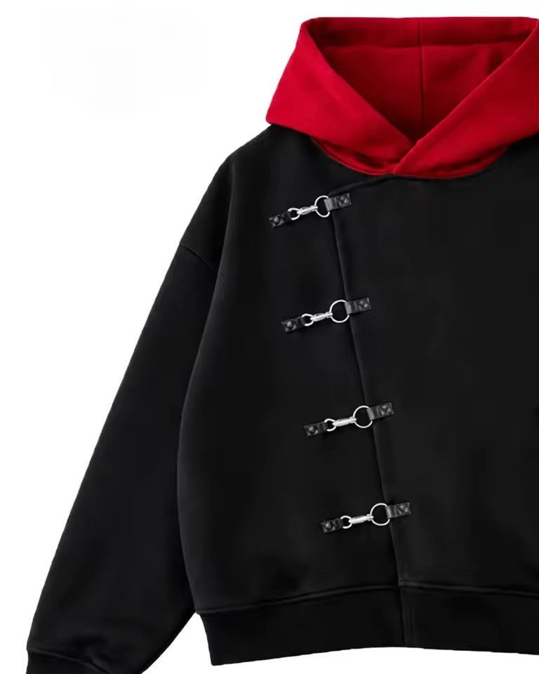Japanese Brand Japanese Style Itadori Oversized Button Hoodie Jacket Size US L / EU 52-54 / 3 - 3 Thumbnail