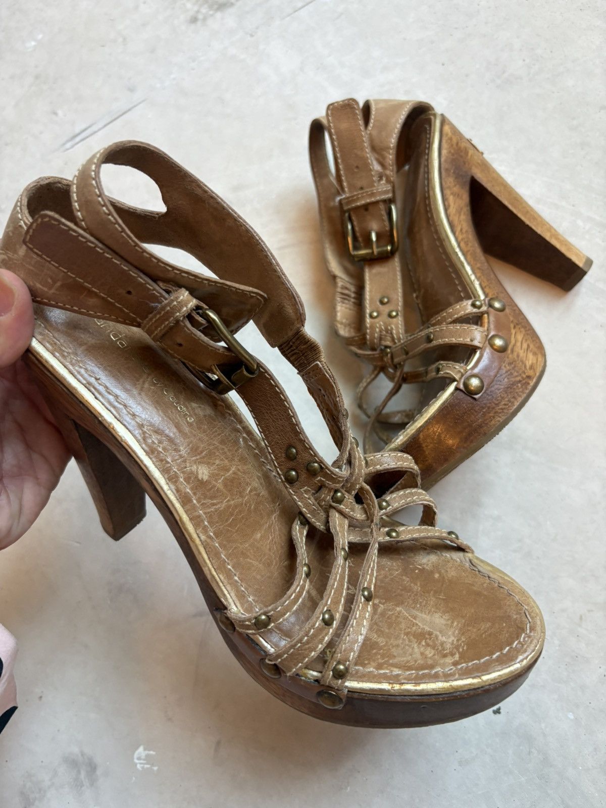 Vintage claudie pierlot heels Size US 8 / IT 38 - 6 Thumbnail