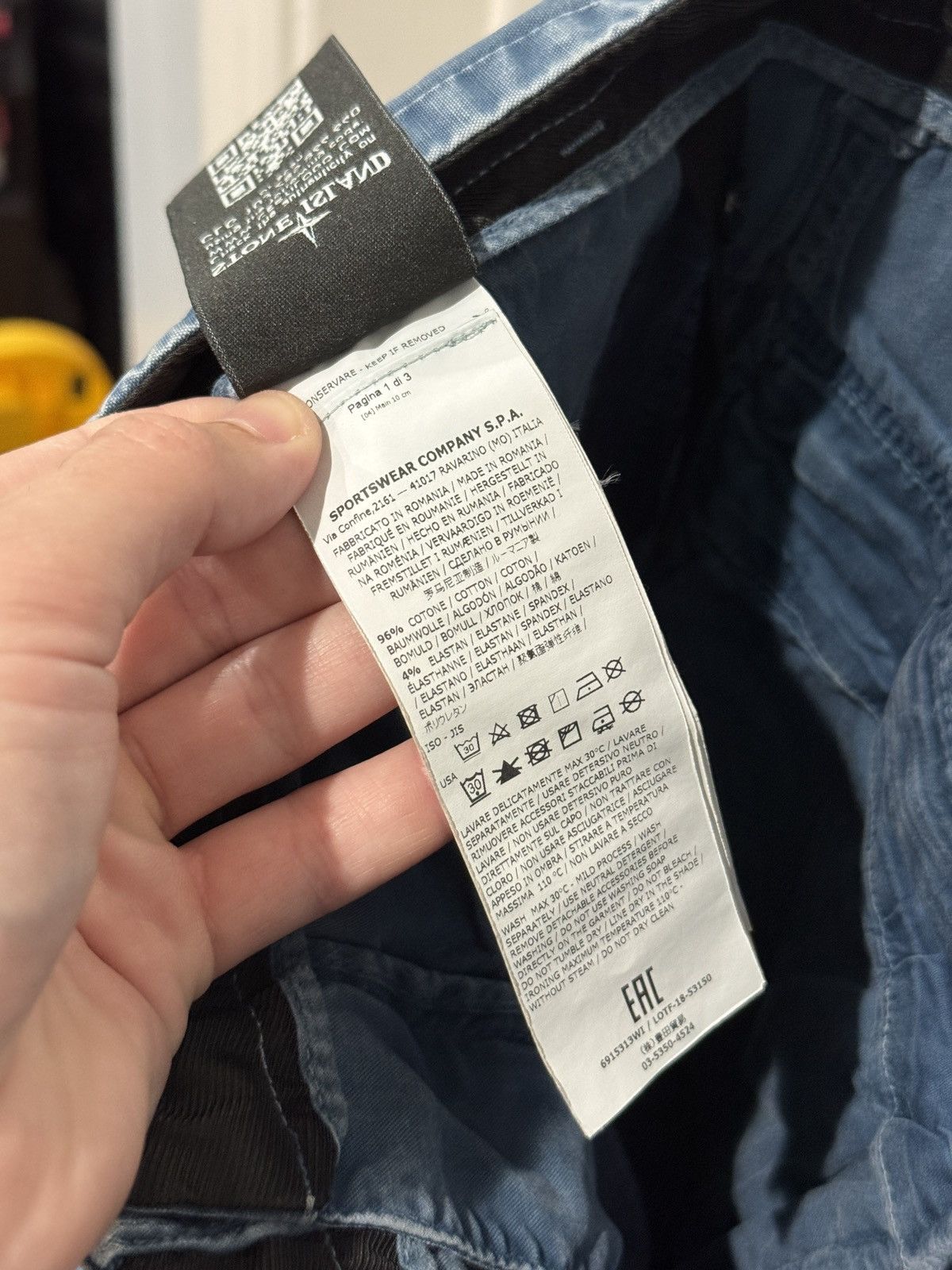 Stone Island Stone Island Blue Cargo Pants Size 30 Type SL (fits 29-31) Size US 30 / EU 46 - 10 Thumbnail