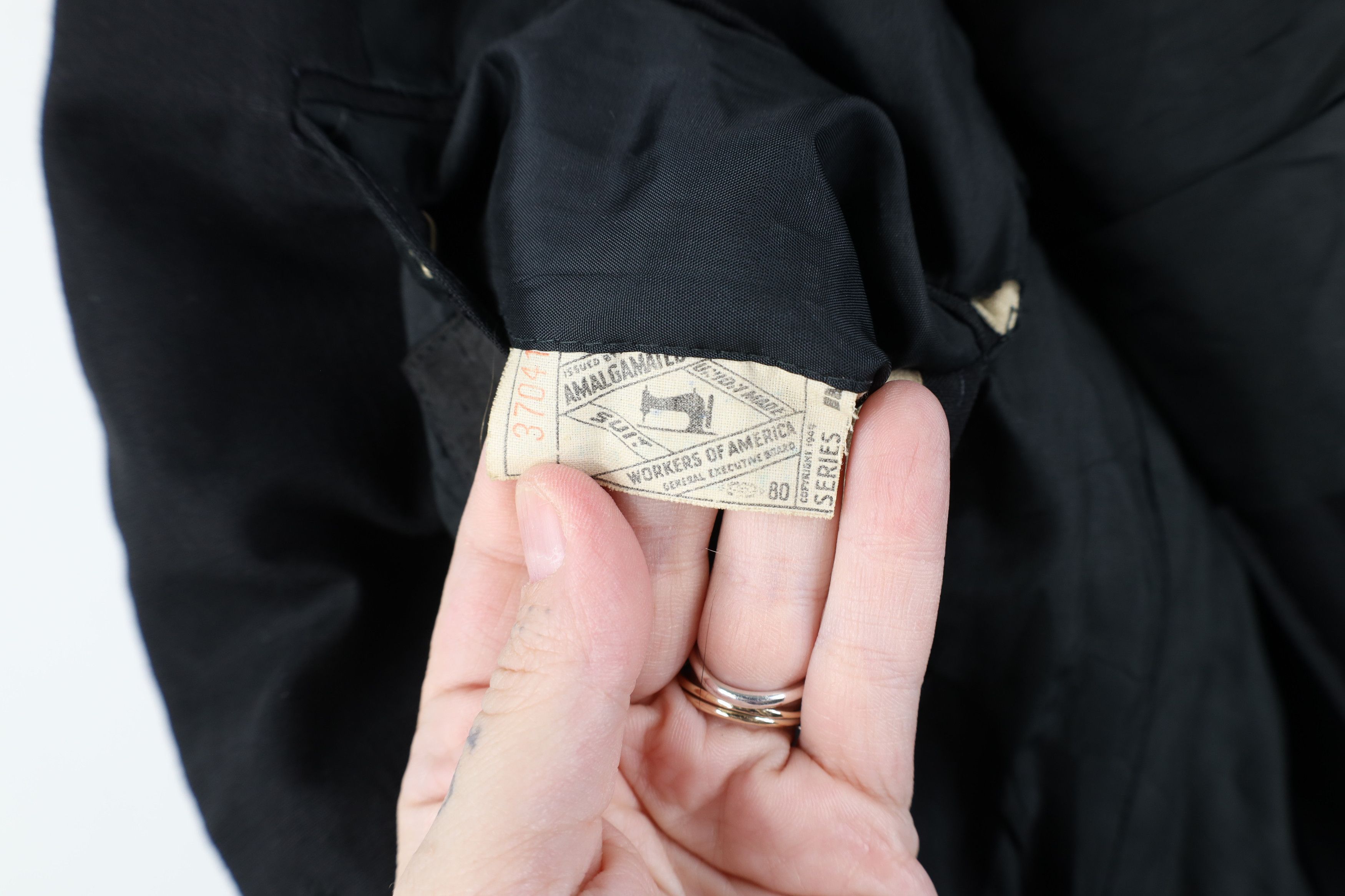 Vintage Vintage 60s Rockabilly Wool Dacron 3 Button Suit Jacket USA Size US XXL / EU 58 / 5 - 11 Thumbnail