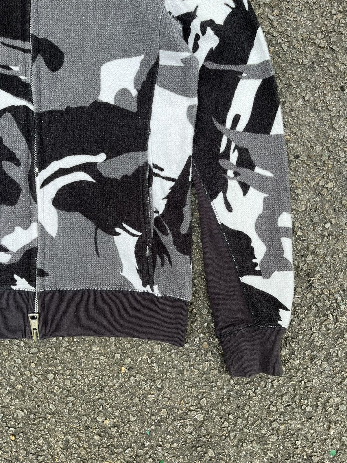 AKM AKM Japan Zip Up Hoodie Camo Military Style Size US S / EU 44-46 / 1 - 3 Thumbnail