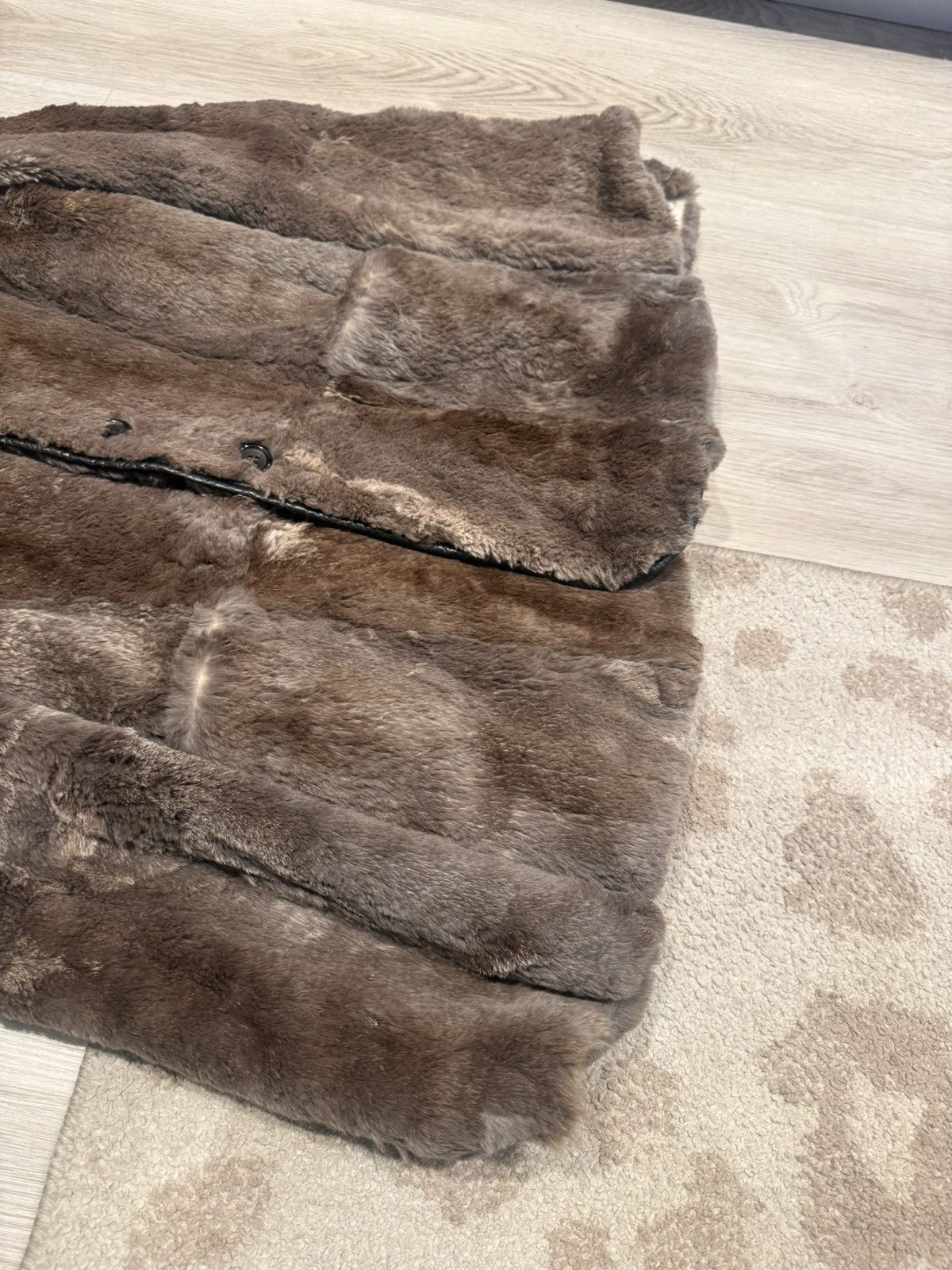If Six Was Nine keith rabbit fur jacket!! Size US S / EU 44-46 / 1 - 2 Thumbnail