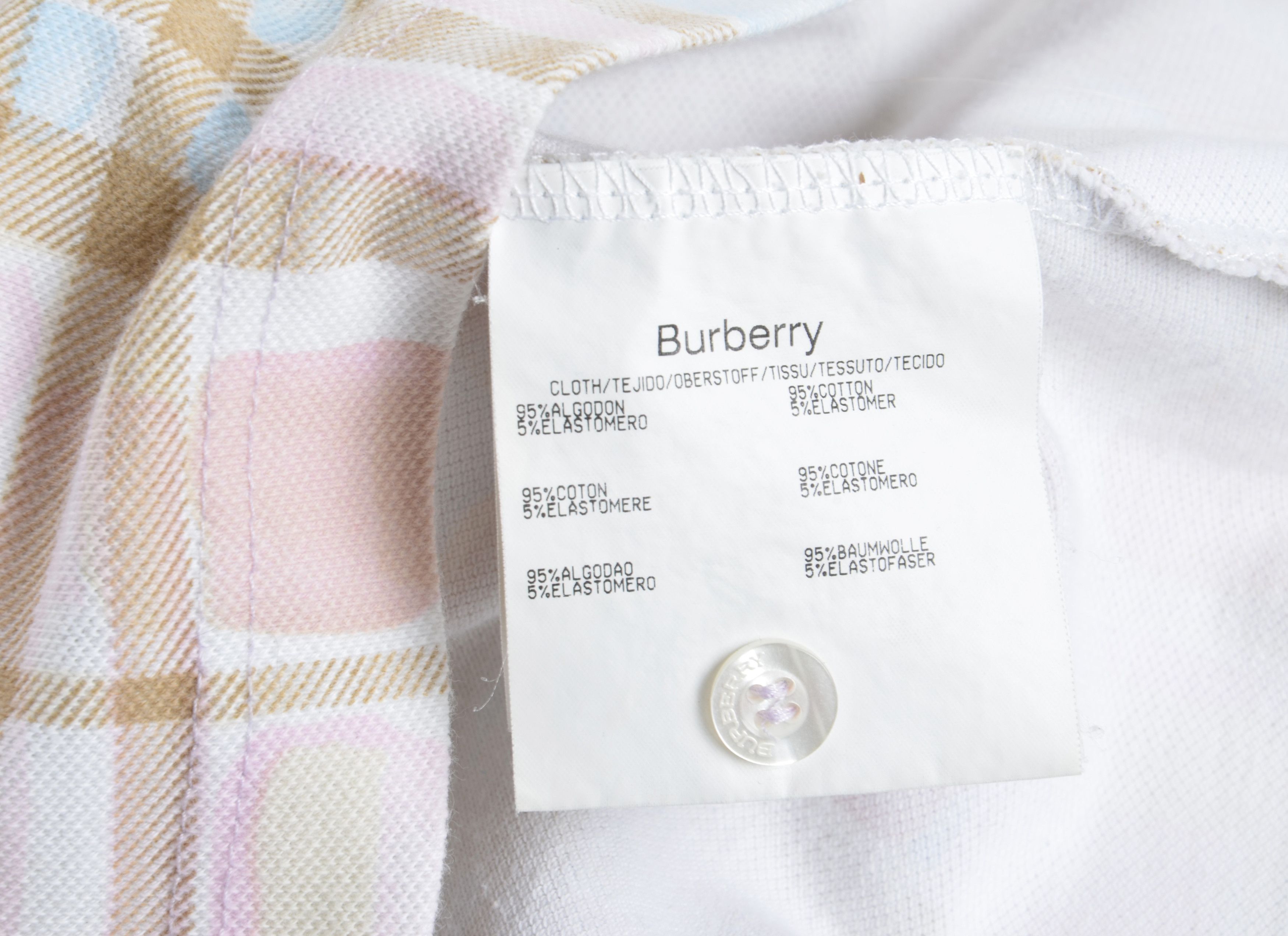 Burberry Vintage Burberry Y2K Nova Check Pink Babydoll Mini Dress Size S / US 4 / IT 40 - 10 Thumbnail
