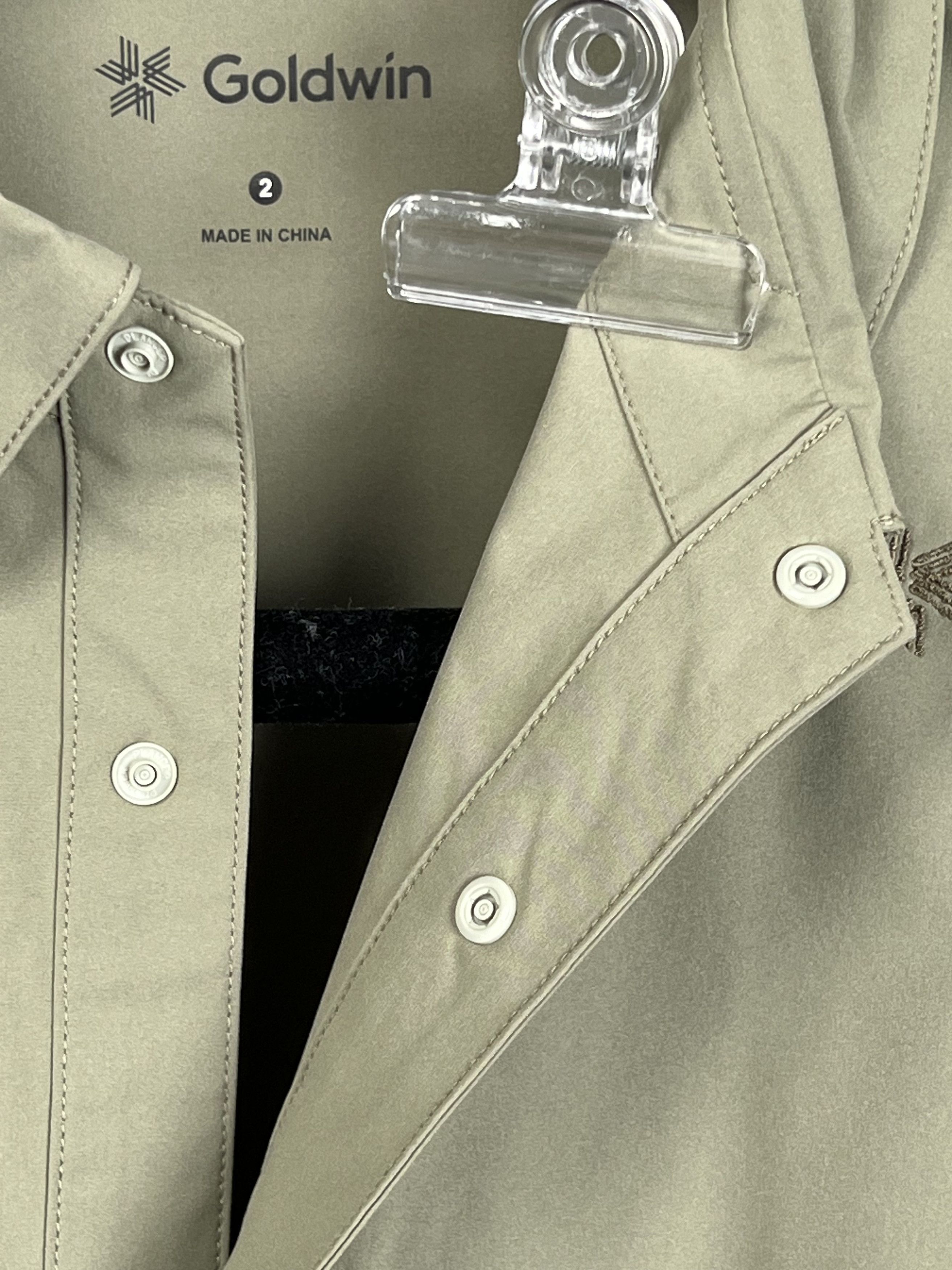 Goldwin Brand New All Direction Active Hike Button Up Shirt Size US M / EU 48-50 / 2 - 6 Thumbnail