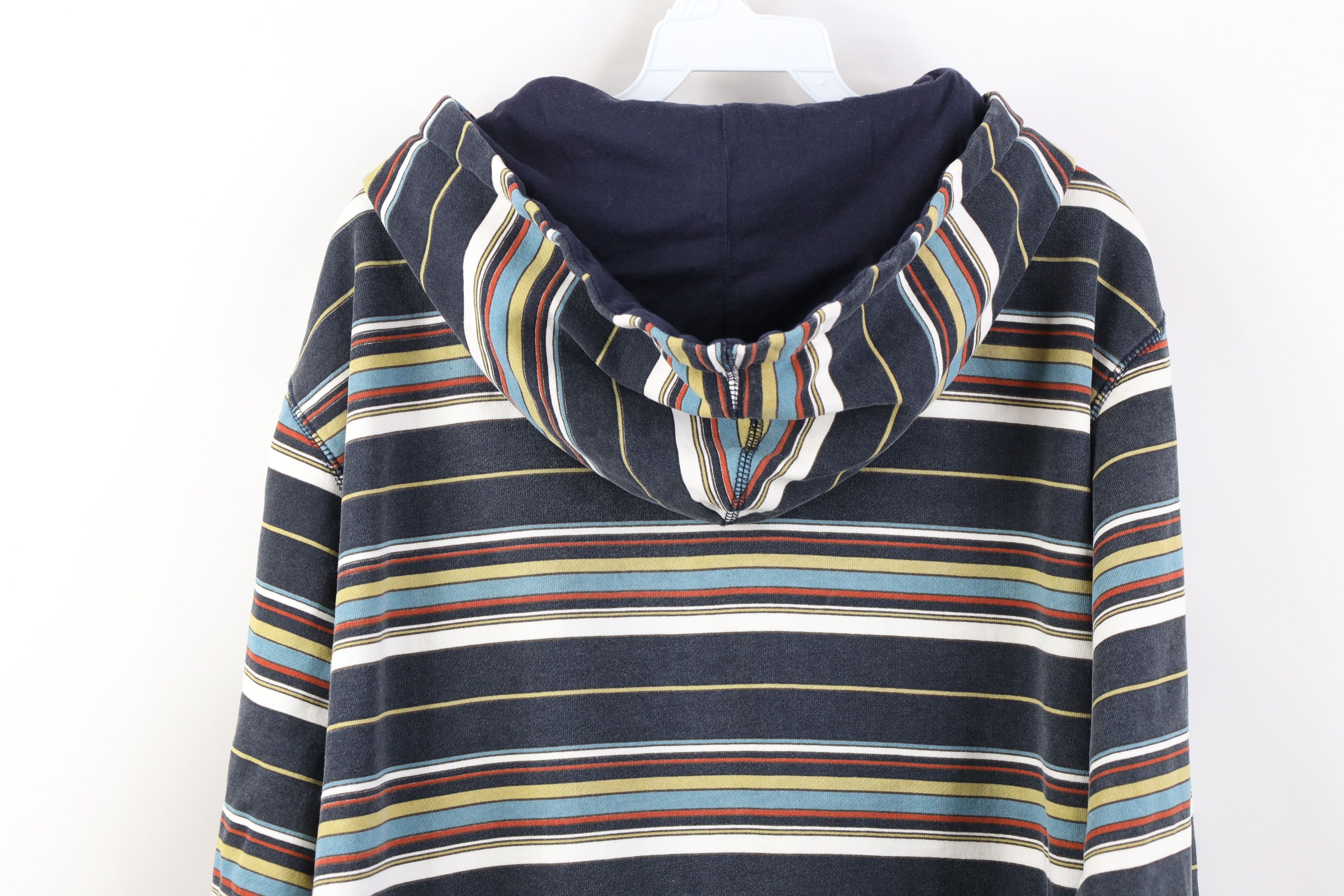 Billabong Vintage Y2K Billabong Surfing Striped Full Zip Hoodie Size US L / EU 52-54 / 3 - 14 Thumbnail