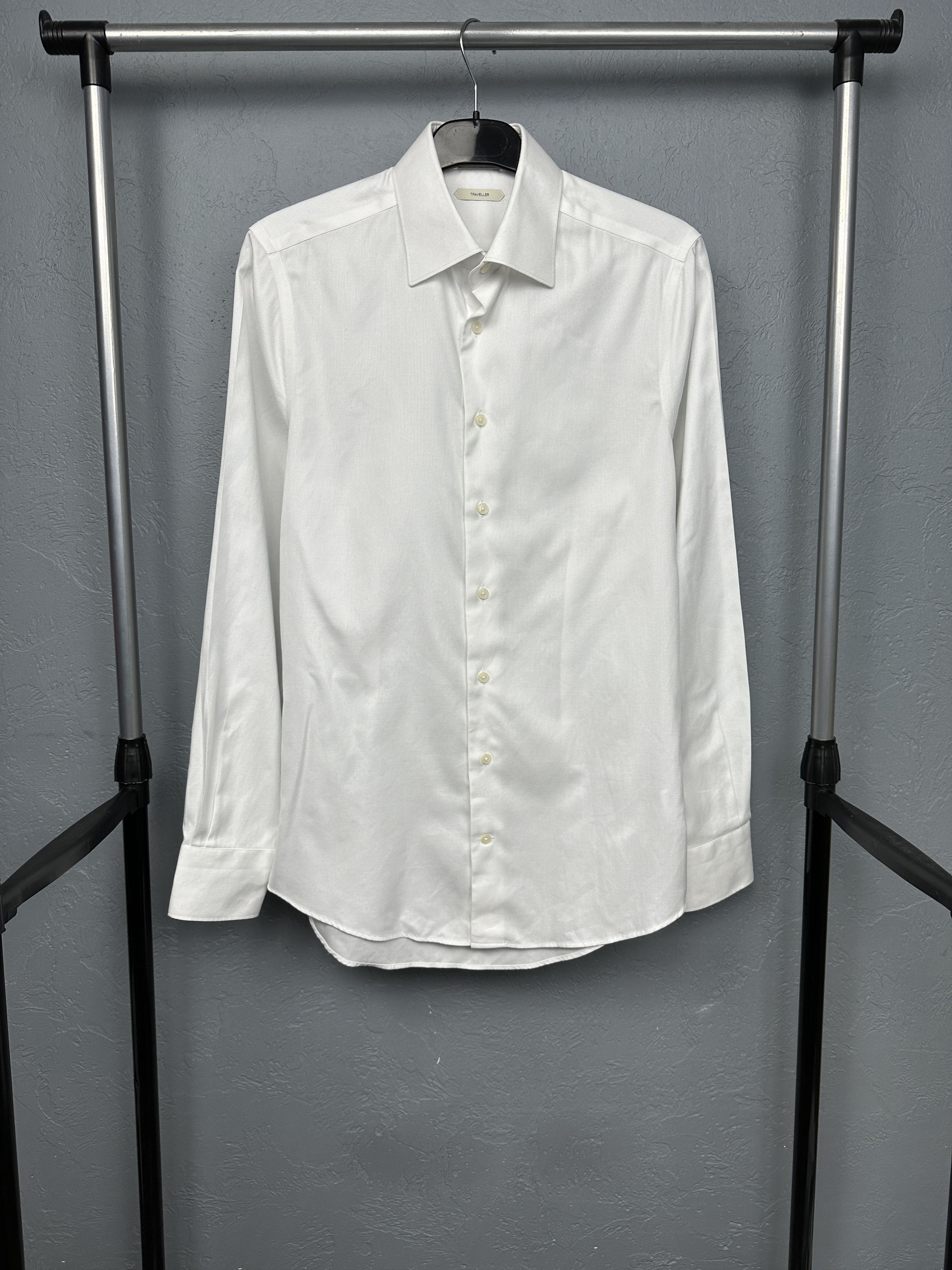 Suitsupply Suitsupply Mens Long Sleeve Shirt Size US M / EU 48-50 / 2 - 1 Thumbnail
