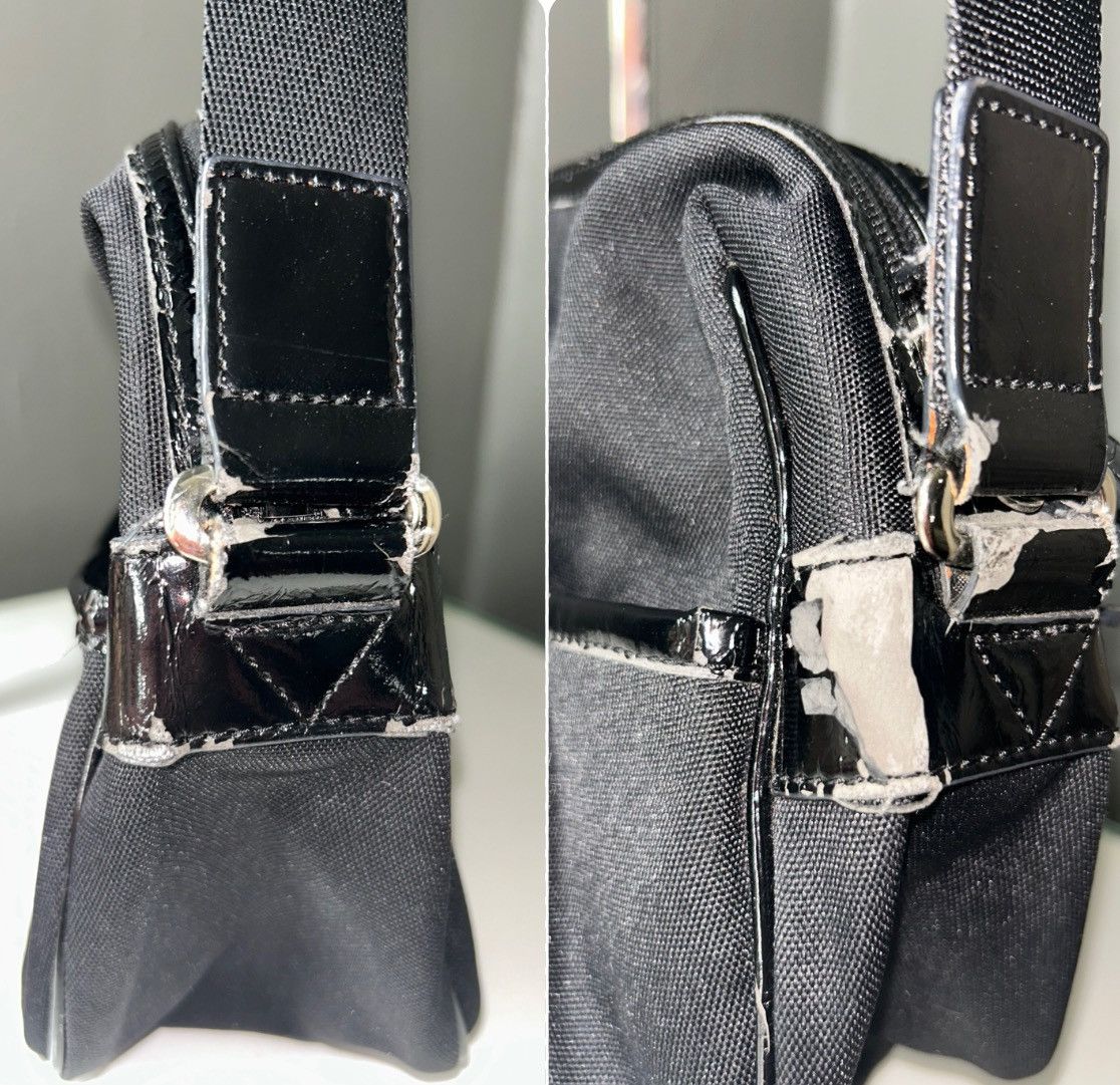 agnes b. Agnes B. Vintage Black Nylon Crossbody Bag (project piece) Size ONE SIZE - 14 Thumbnail