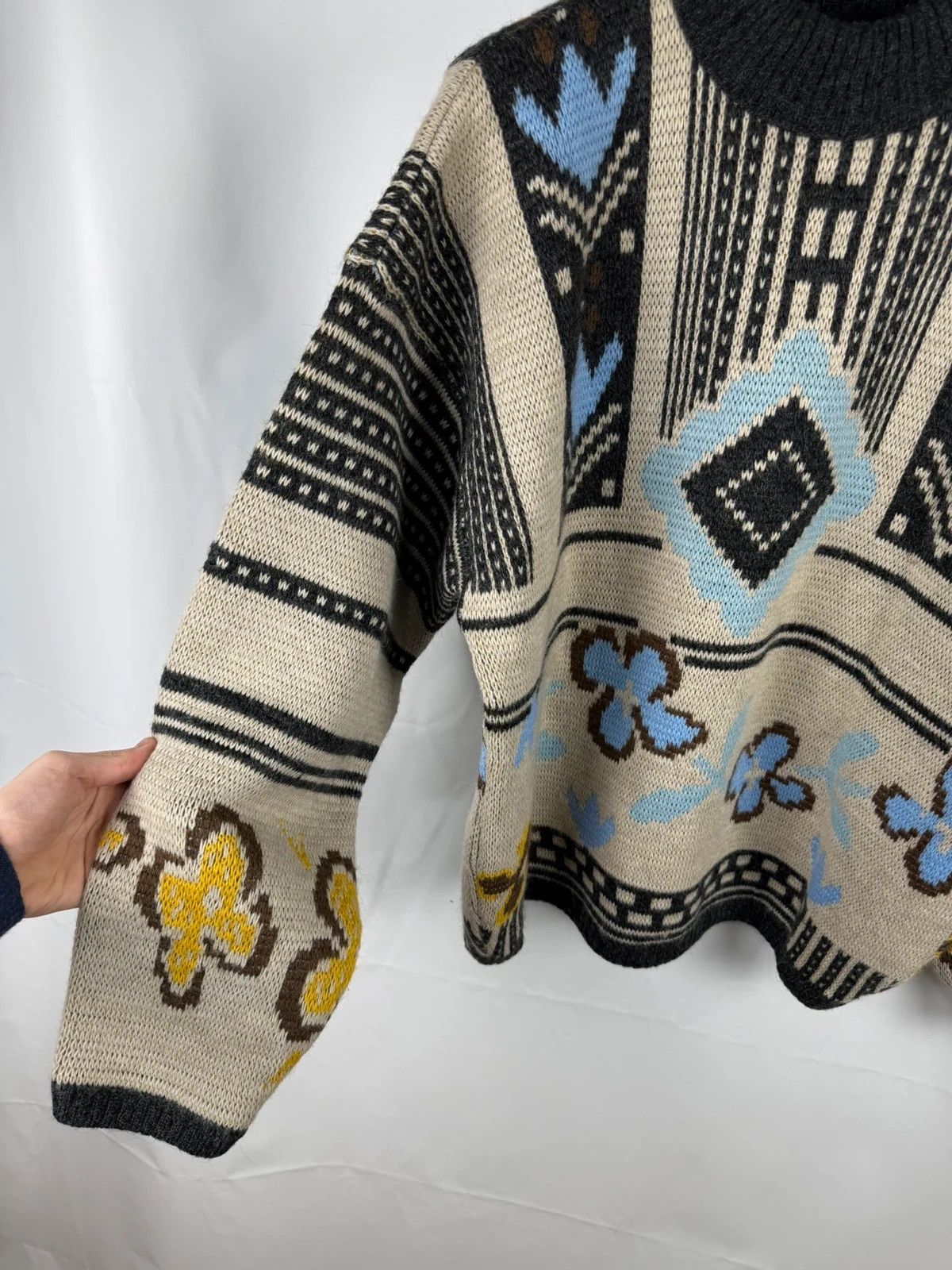 Oxbow Oxbow Surf Wear Hand Knit Sweater Pohoni France size XL Size US XL / EU 56 / 4 - 3 Thumbnail