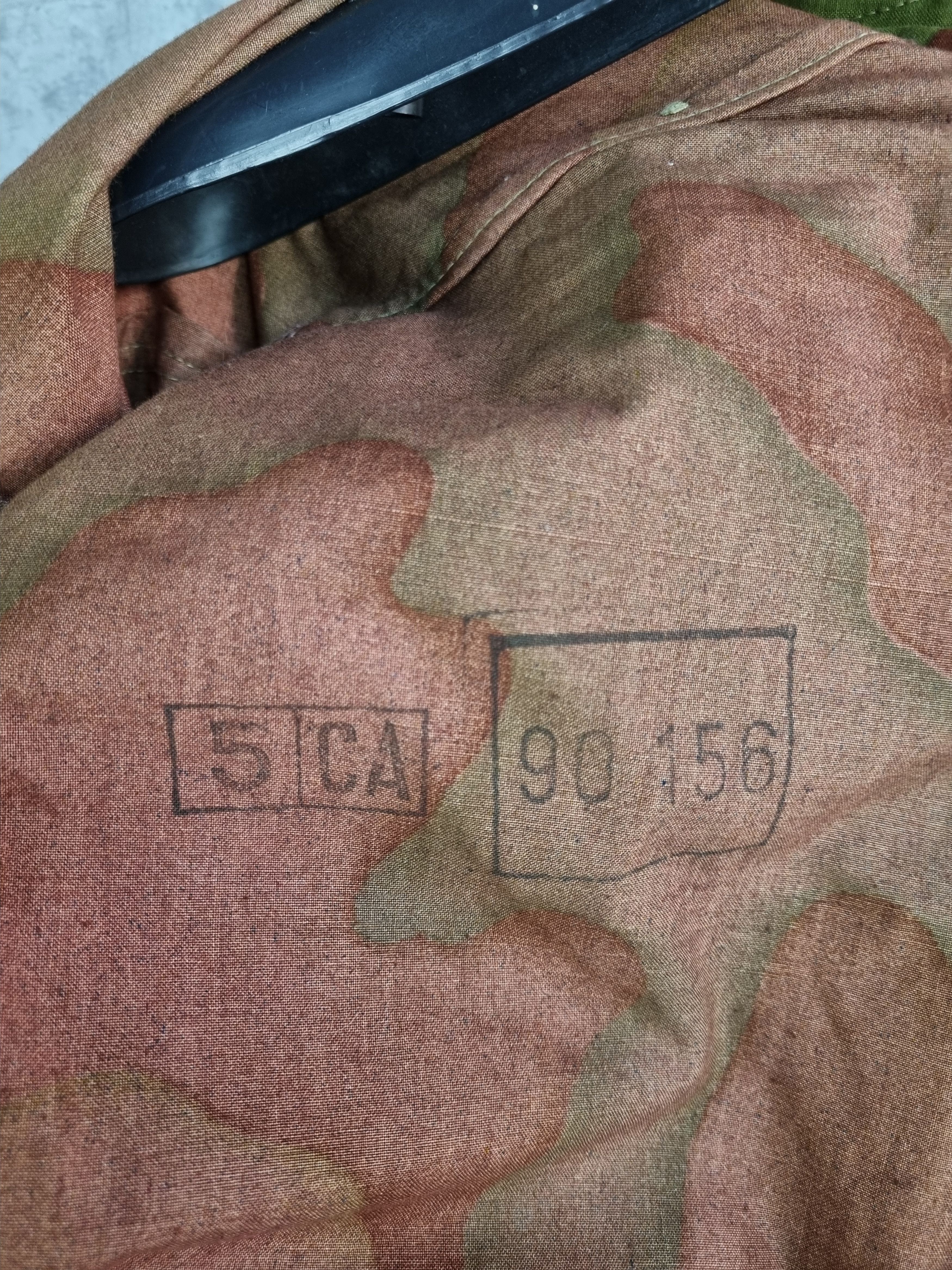 Vintage 1966 Italian Paratrooper Safam San Marco Pattern Shirt Size US M / EU 48-50 / 2 - 3 Thumbnail