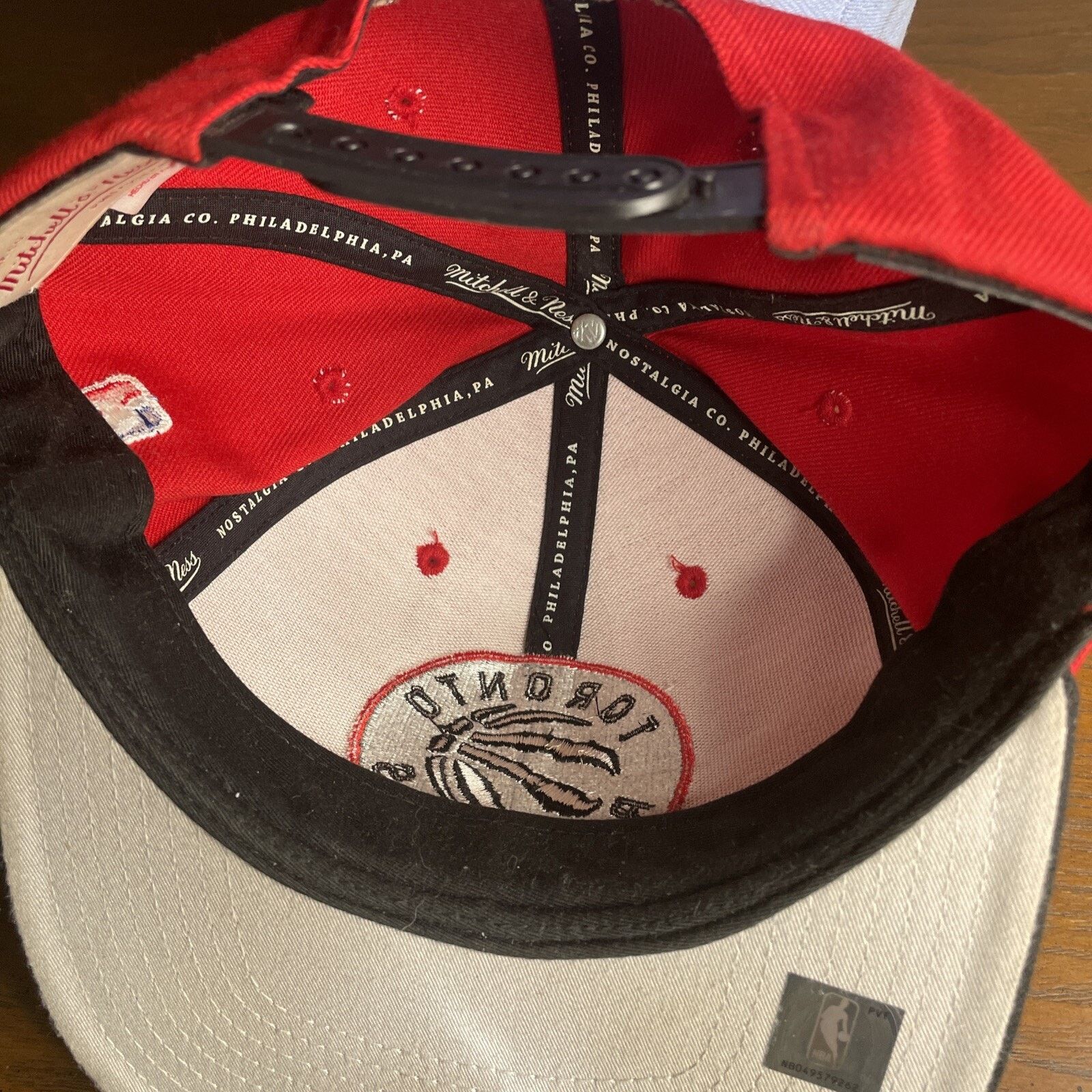 Mitchell & Ness Mitchell & Ness Toronto Raptors Black Red Snapback Size US XL / EU 56 / 4 - 5 Thumbnail
