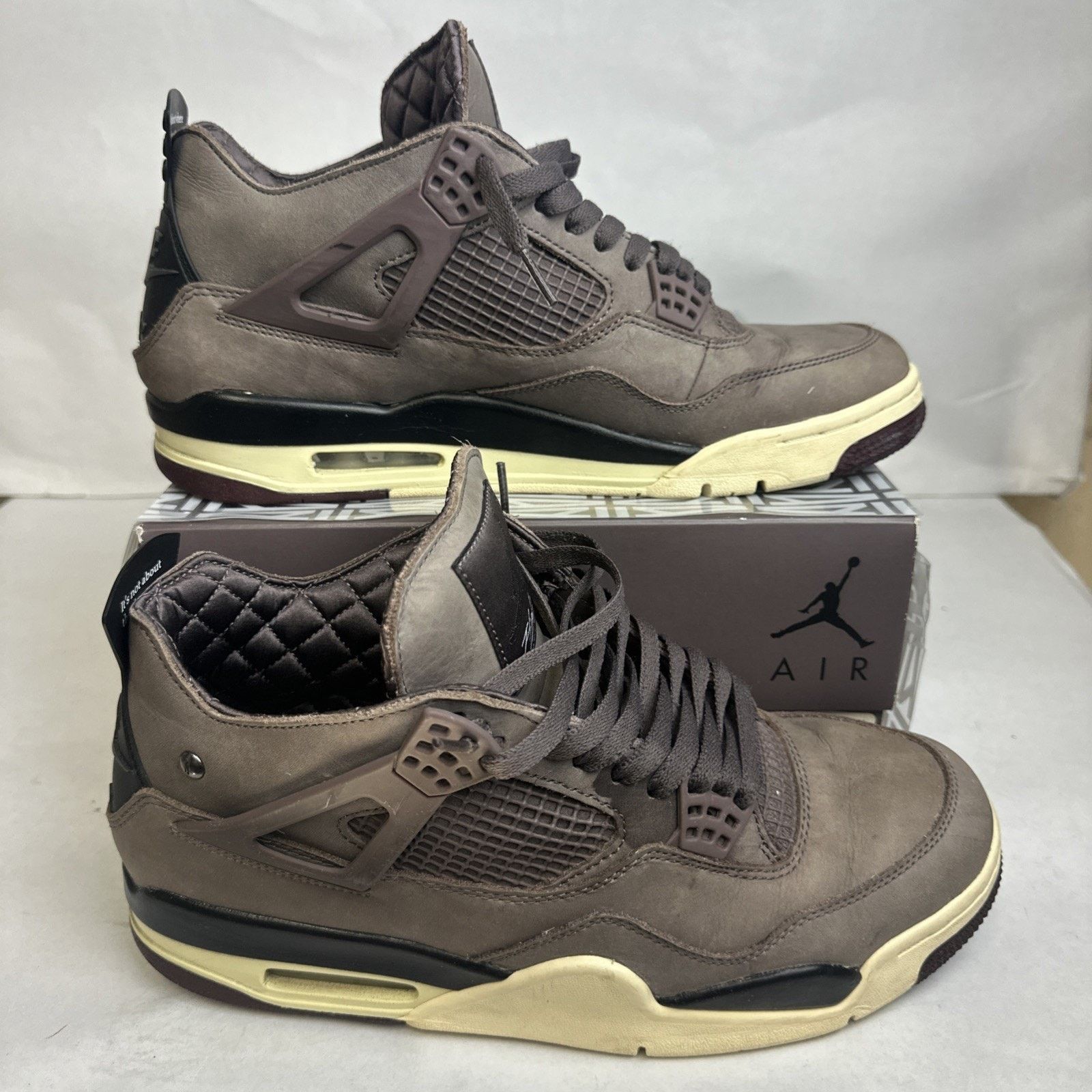 Nike A MA Maniere Jordan 4s Size 11.5 Good Condition. Size US 11.5 / EU 44-45 - 15 Thumbnail