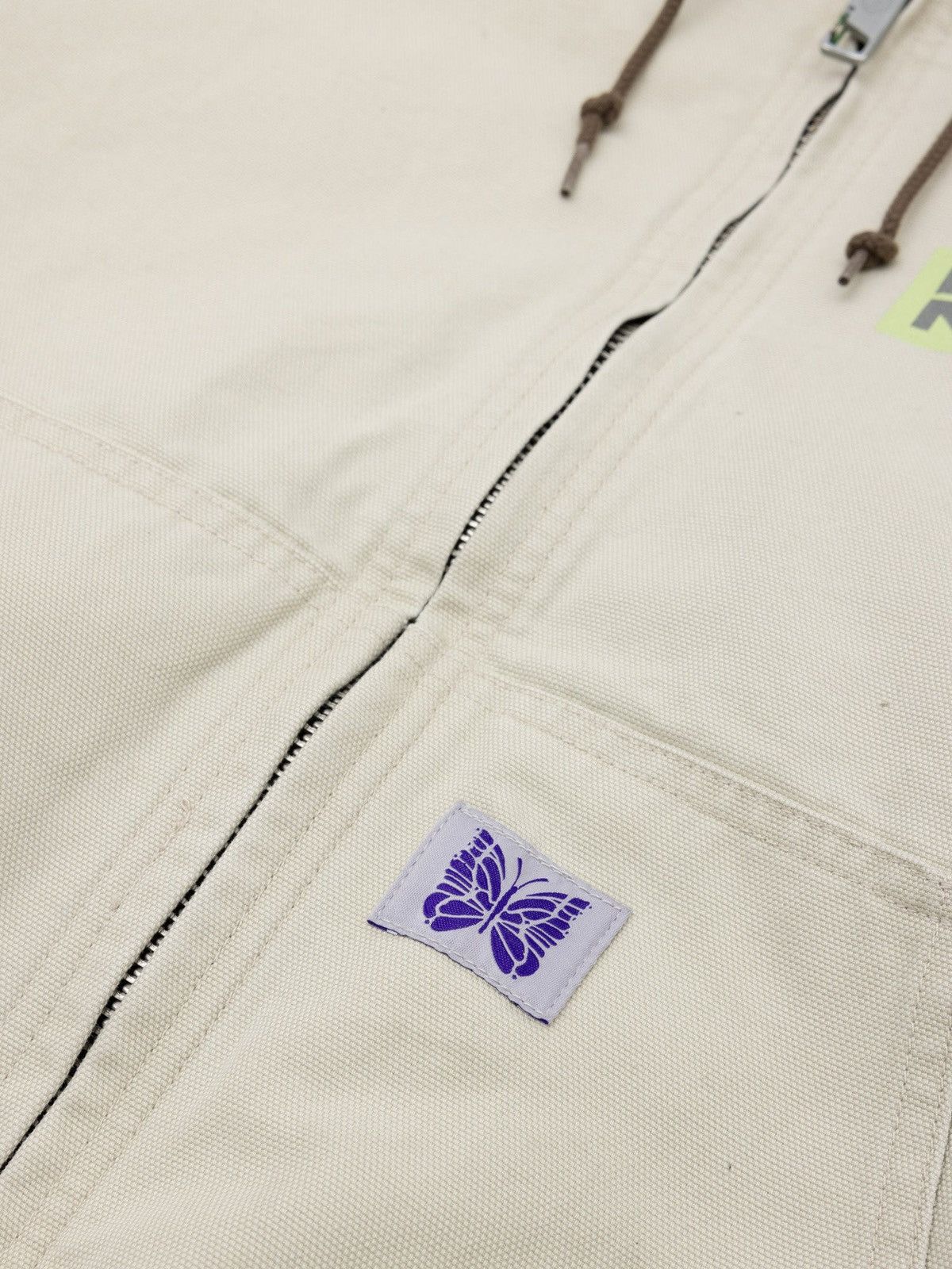 HIDDEN × Needles Hidden NY x Needles Pixel Butterfly Zipped Work Jacket Size US XL / EU 56 / 4 - 4 Thumbnail