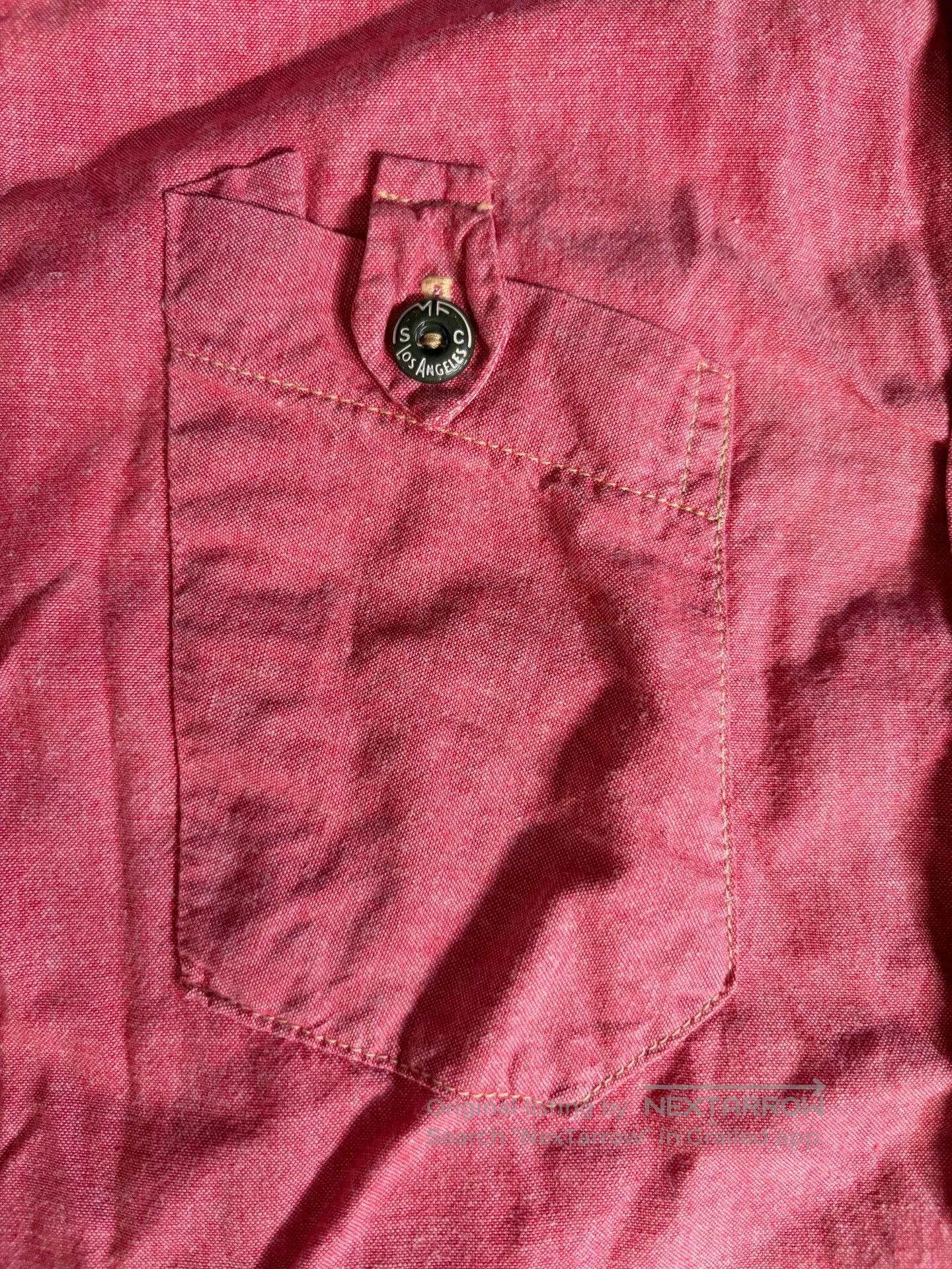 Mister Freedom Mister Freedom Early Shirt in Deep Red. Size US M / EU 48-50 / 2 - 4 Thumbnail