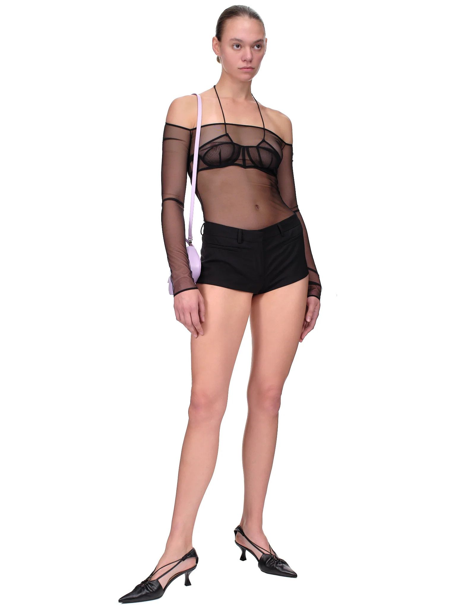 Nensi Dojaka Nensi Dojaka Mini Tailored Shorts Size 29" - 3 Thumbnail