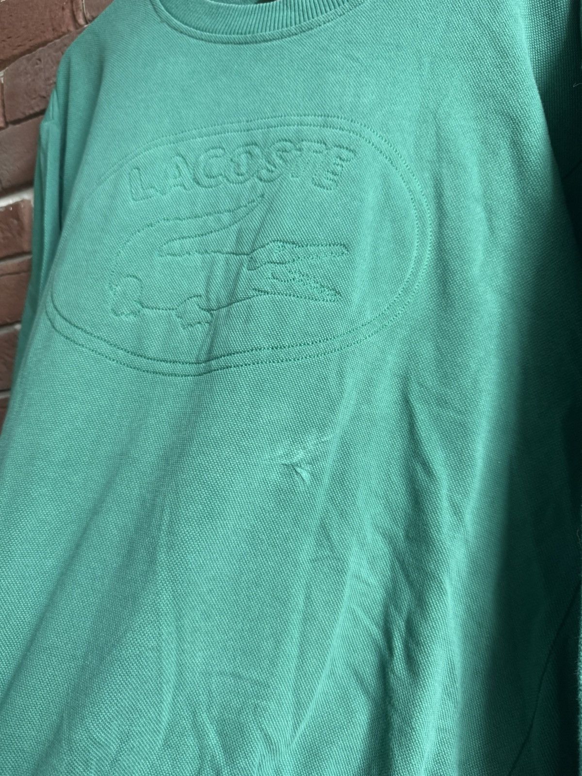 Lacoste Lacoste Vintage Sweater Crewneck Big Logo 90s Hype Rare M Size US M / EU 48-50 / 2 - 3 Thumbnail