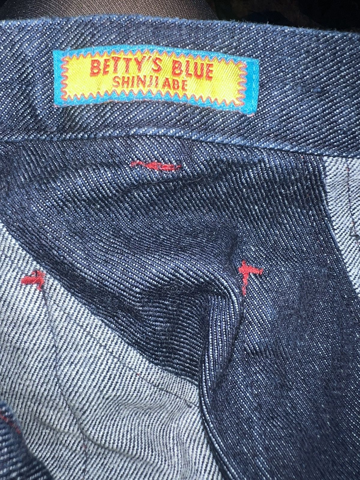 Japanese Brand Vintage y2k denim patch long skirt 🦋💗 Size 24" / US 00 / IT 34 - 10 Thumbnail