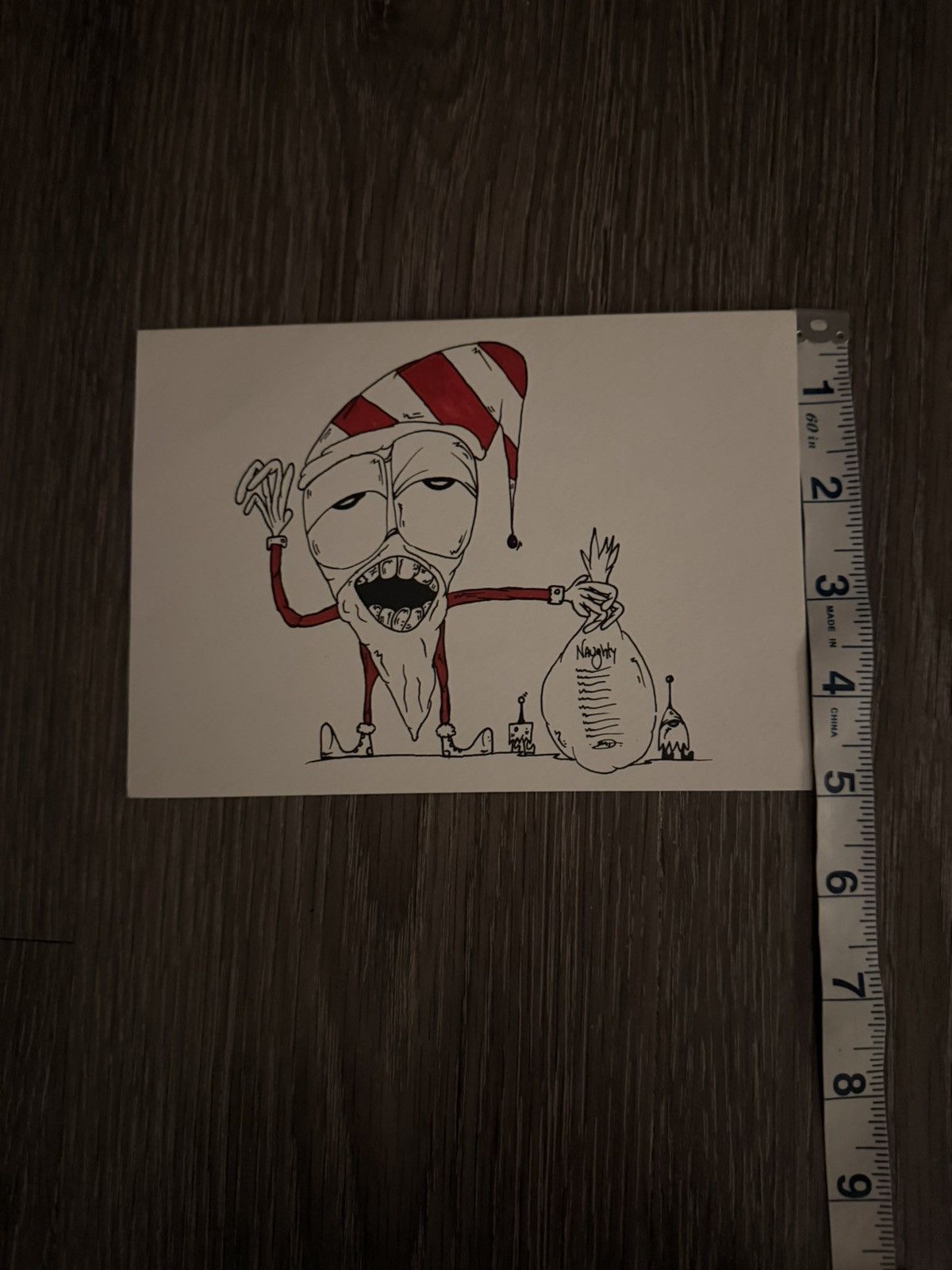 Chrome Hearts Chrome Hearts Matty Boy Santa 2019 VIP Christmas Card Size ONE SIZE - 11 Thumbnail