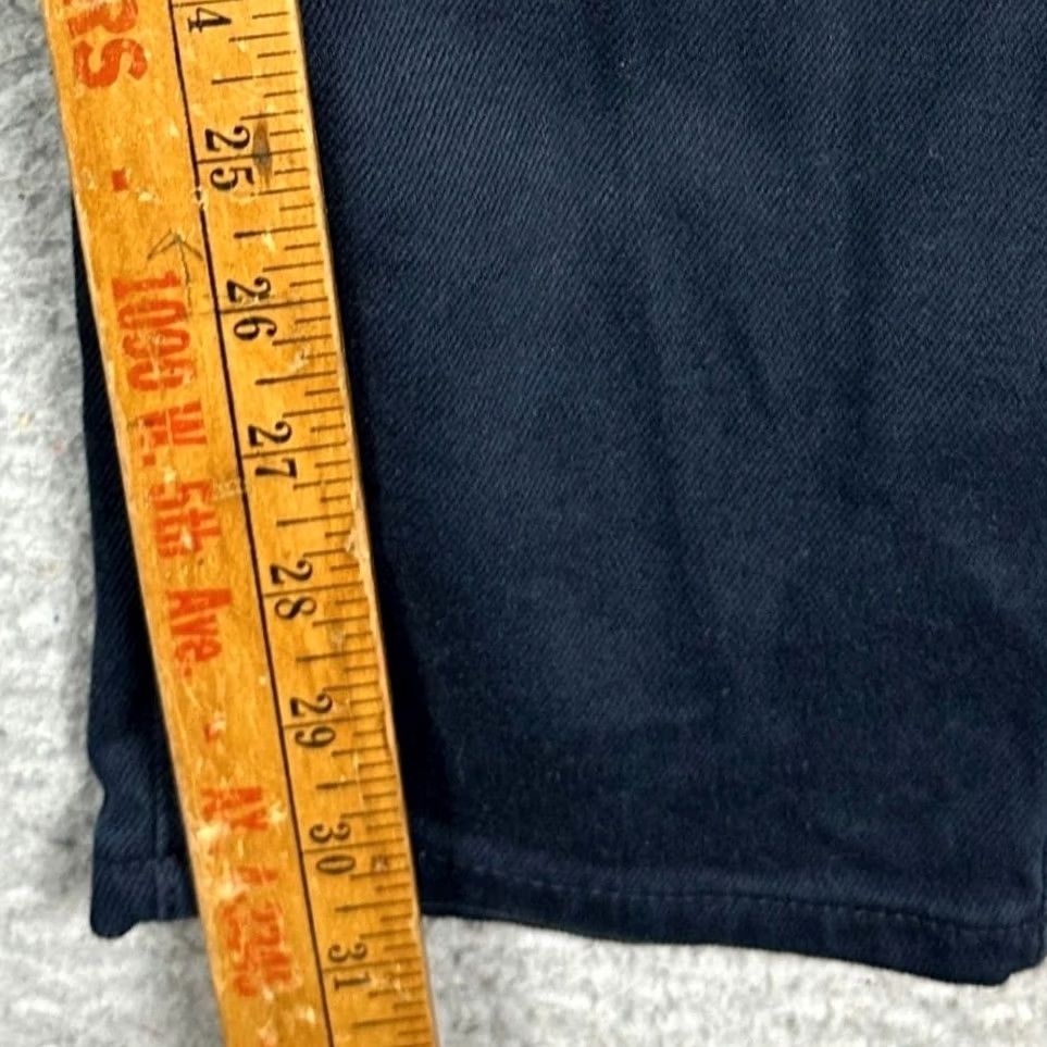 Denim & Co. Denim Co. Jeans Mens 30X32 Navy Blue Straight Leg Dark Wash Stretch Button Fly Size US 30 / EU 46 - 7 Thumbnail