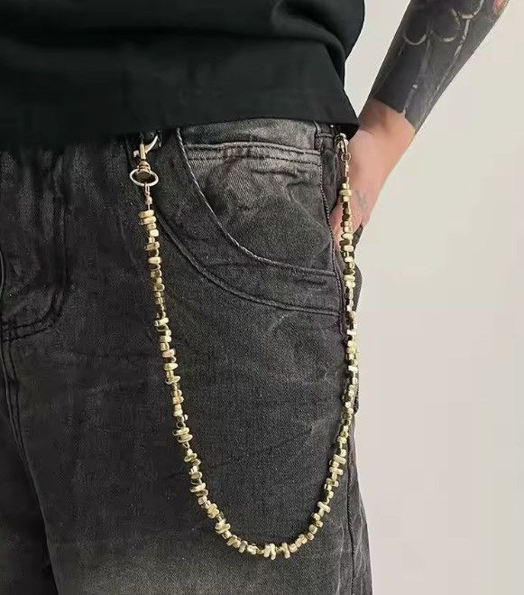 Jewelry Irregular Wallet Chain, Pants Chain Size ONE SIZE - 3 Thumbnail