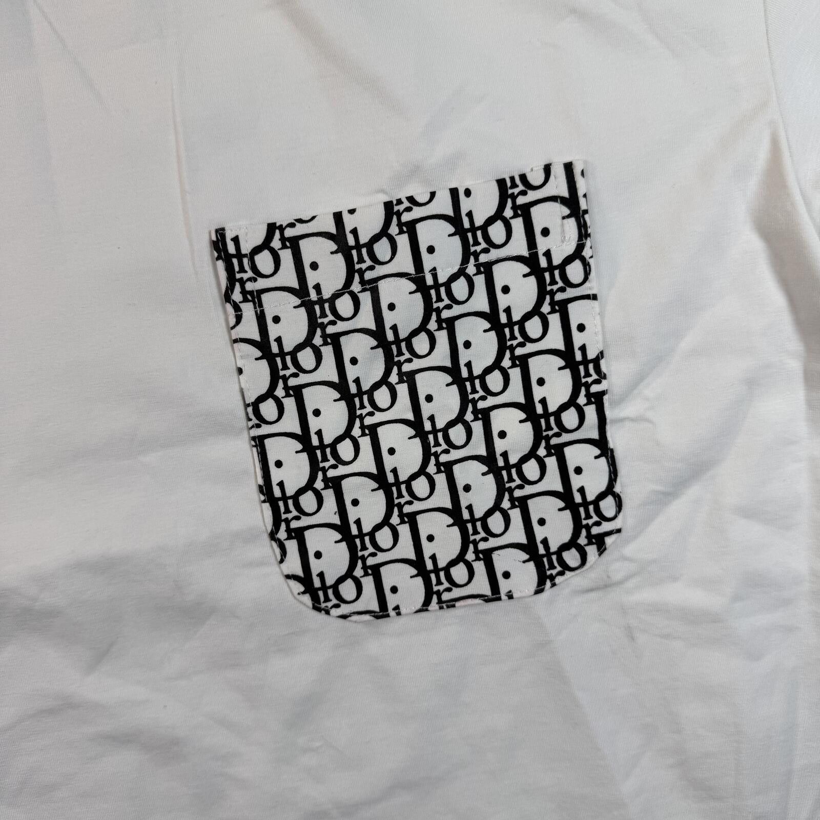 Christian Dior Monsieur Dior Monogram Pocket T Shirt Medium Size US M / EU 48-50 / 2 - 2 Thumbnail