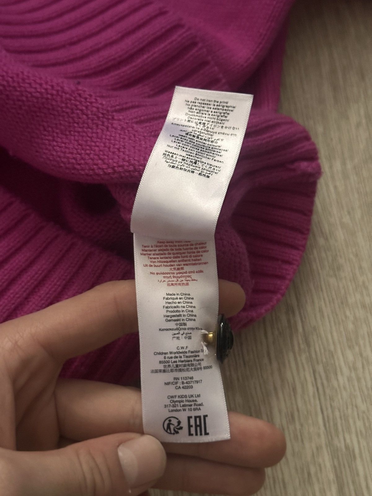 Zadig & Voltaire Zadig & Voltaire Rock & Roll Pink Sweater Size XS / US 0-2 / IT 36-38 - 9 Thumbnail