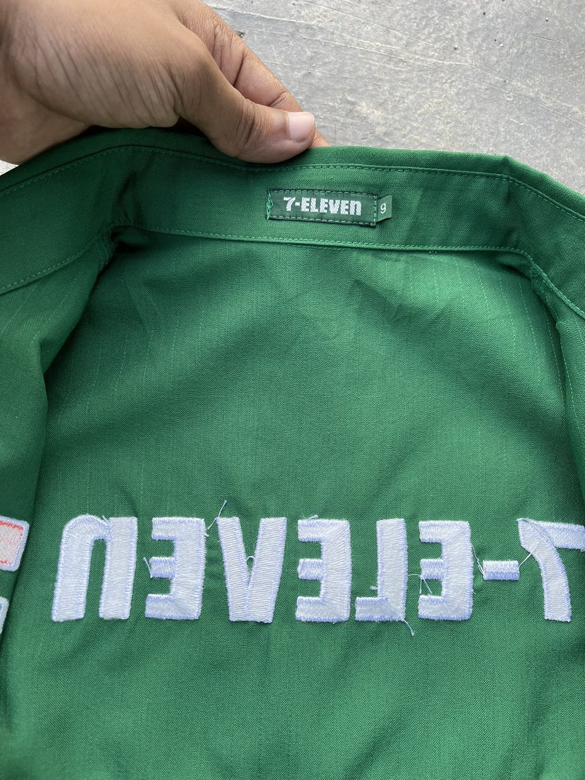 Japanese Brand × Vintage 🔥VINTAGE 7-ELEVEN UNIFORM SHIRT/JACKET ZIP UP Size US S / EU 44-46 / 1 - 7 Thumbnail
