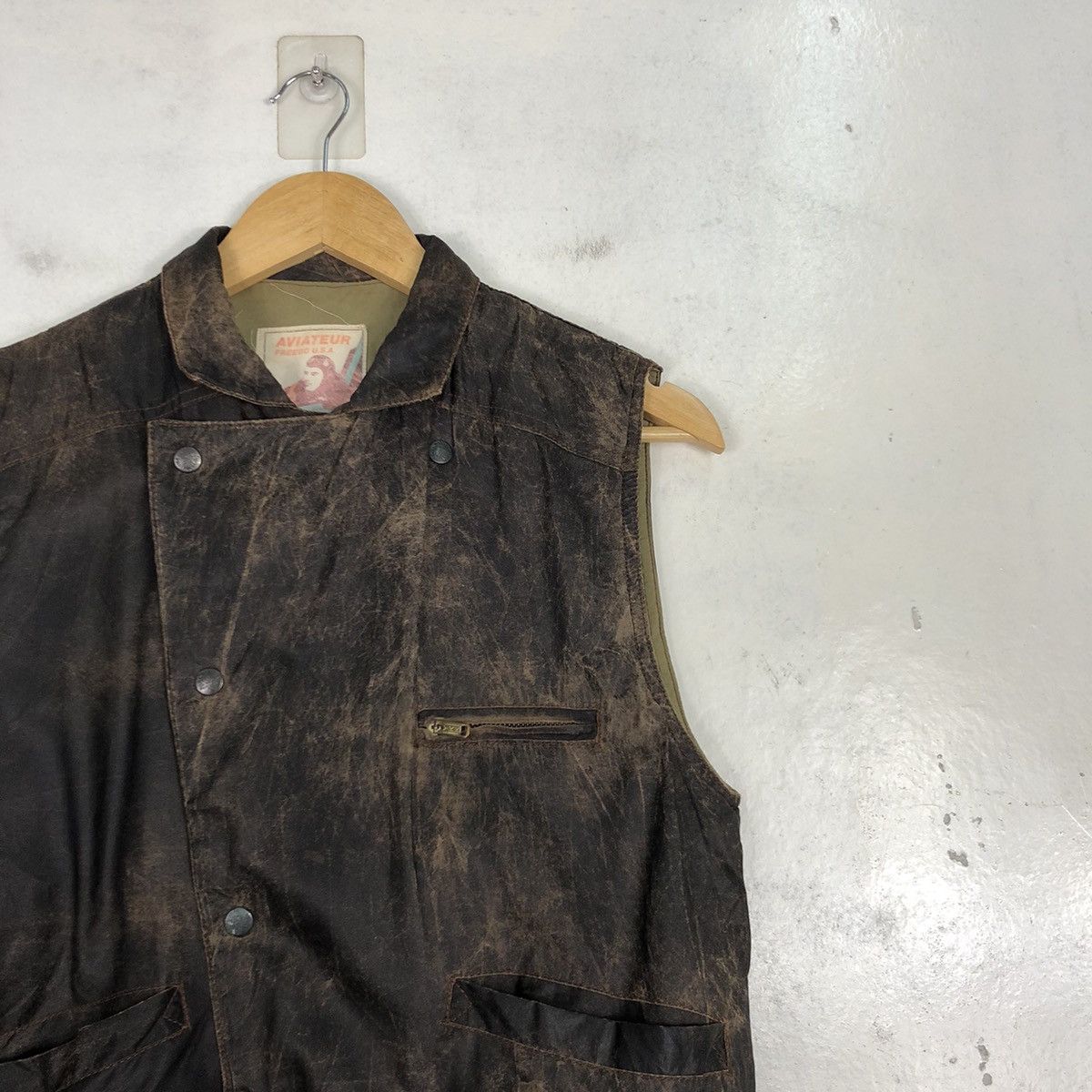 Aviator Nation × Vintage ❤️‍🔥SEND OFFER ❤️‍🔥Vintage 80s Aviateur Military Vests Jacket Size US S / EU 44-46 / 1 - 5 Thumbnail