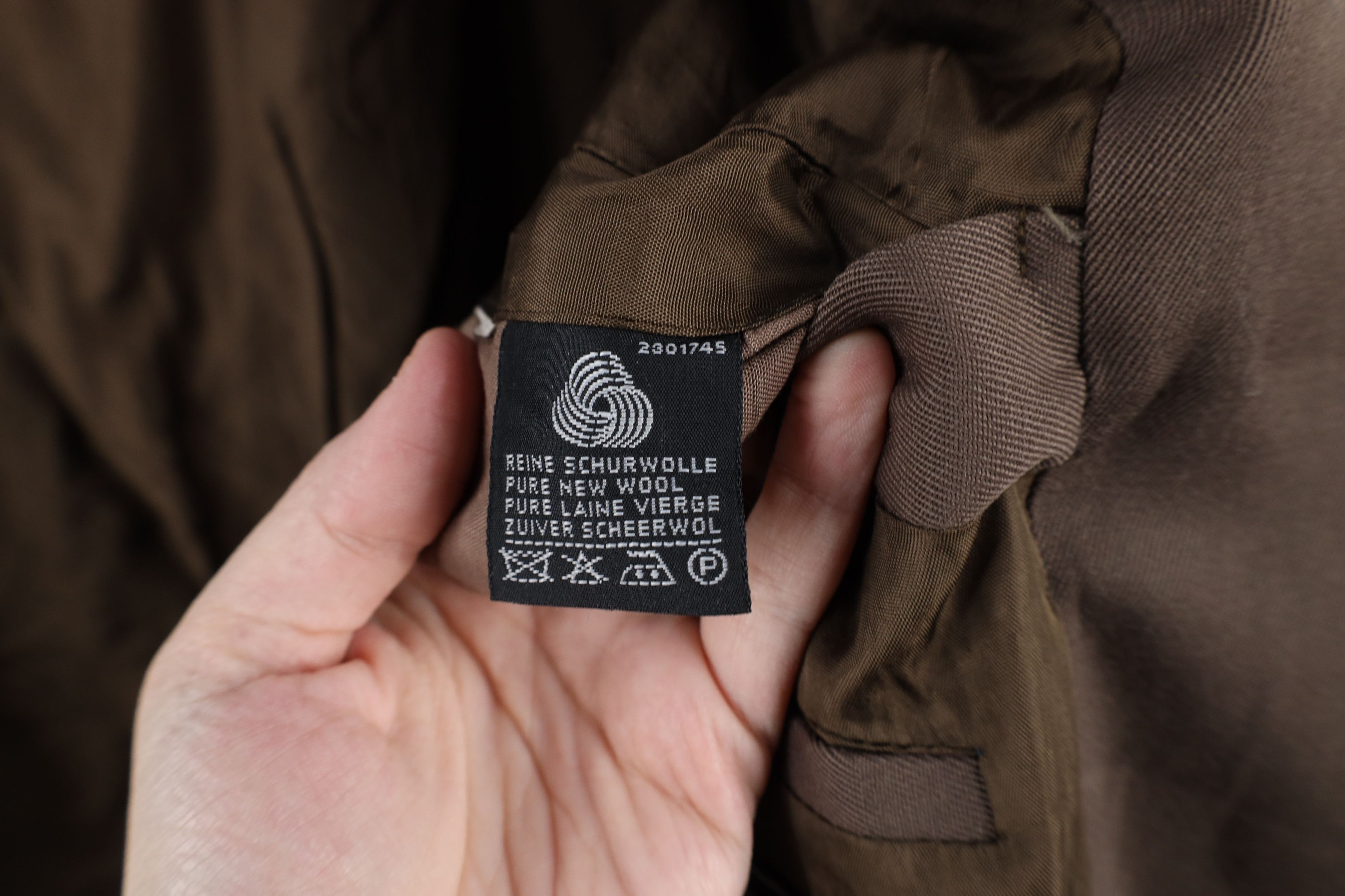 Vintage Vintage 70s Streetwear Suit Coat Jacket Brown W Germany Size US L / EU 52-54 / 3 - 10 Thumbnail