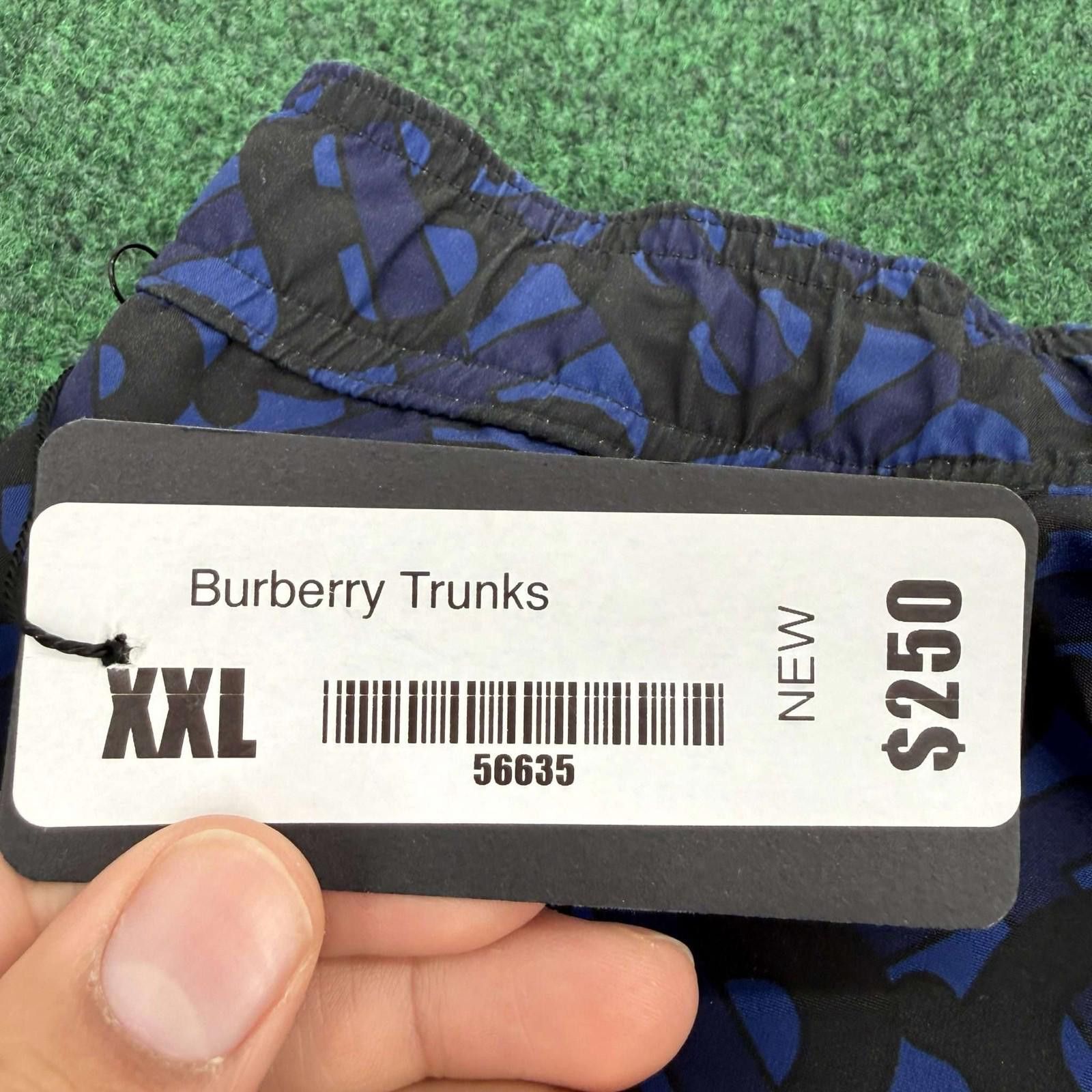 Burberry Burberry Oceanic Blue Trunks XXL New with Tags Size US 40 / EU 56 - 11 Thumbnail