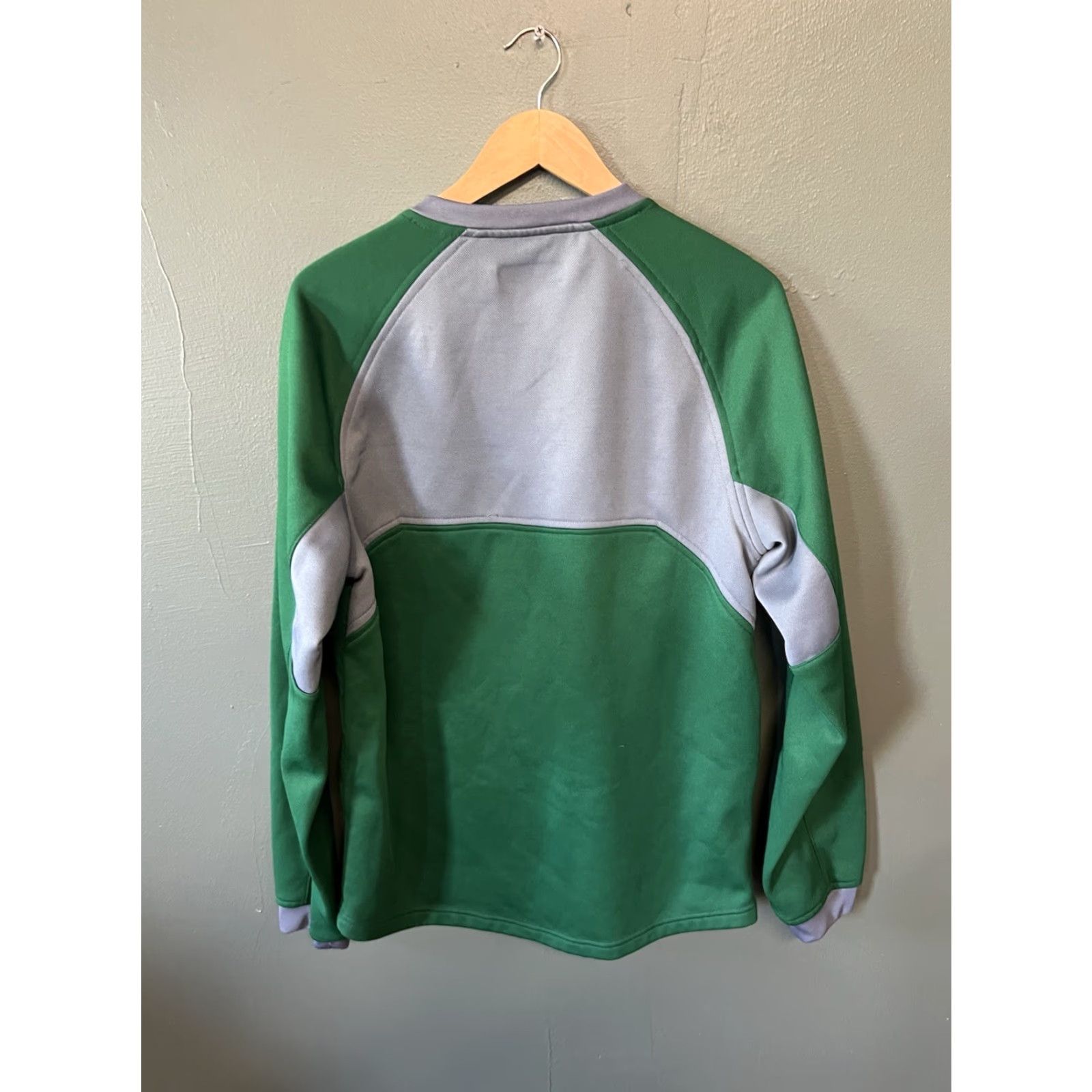 Adidas Adidas Mens Pullover Sweatshirt Long Sleeve Green Size S Cal Poly Size US S / EU 44-46 / 1 - 2 Thumbnail