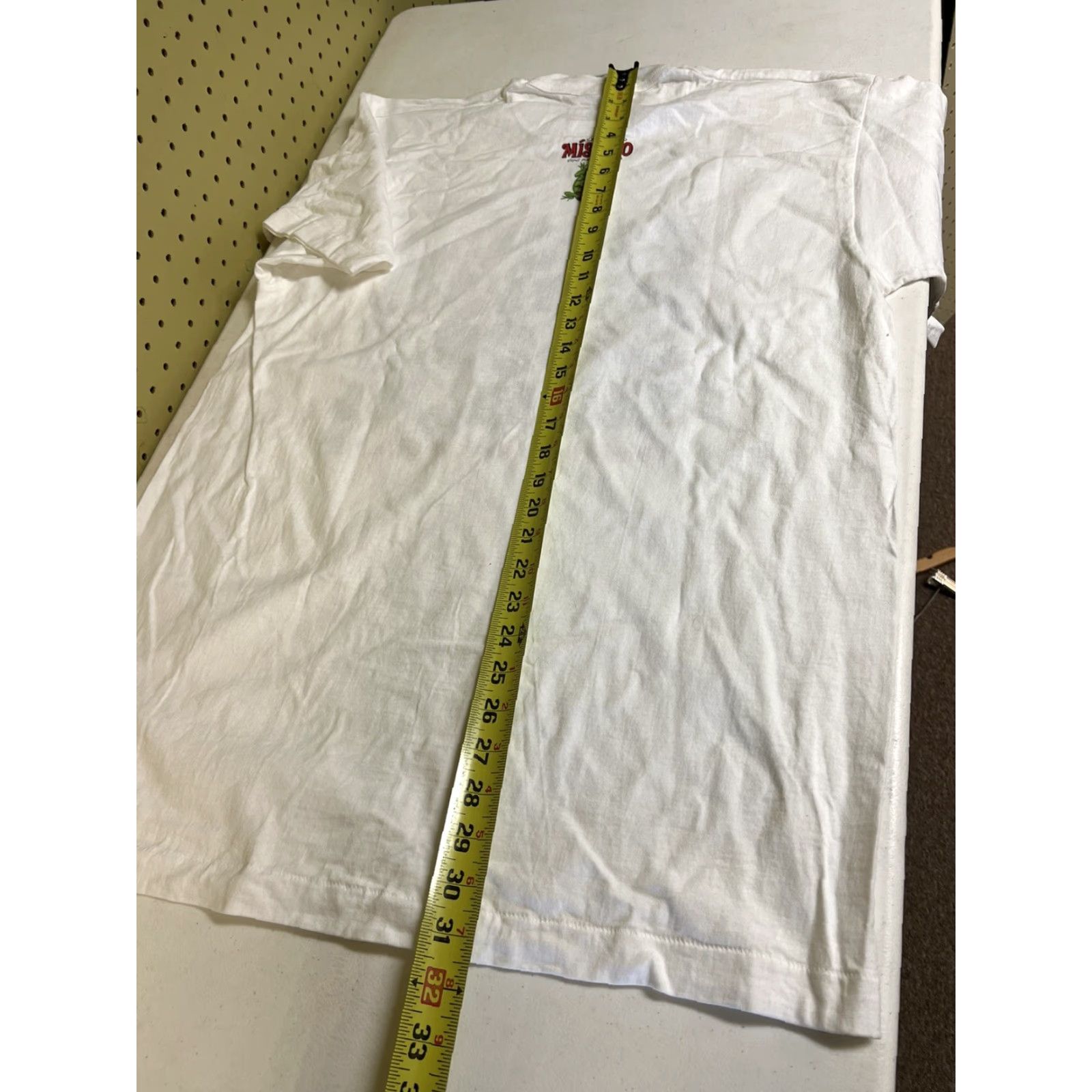 Fruit Of The Loom VINTAGE Mistico Citrus Tequila Jose Cuervo XL White T-shirt Single Stitch Booze Mens XL White Cotton Crew Neck Short Sleeve Stitched 90s Size US XL / EU 56 / 4 - 8 Thumbnail
