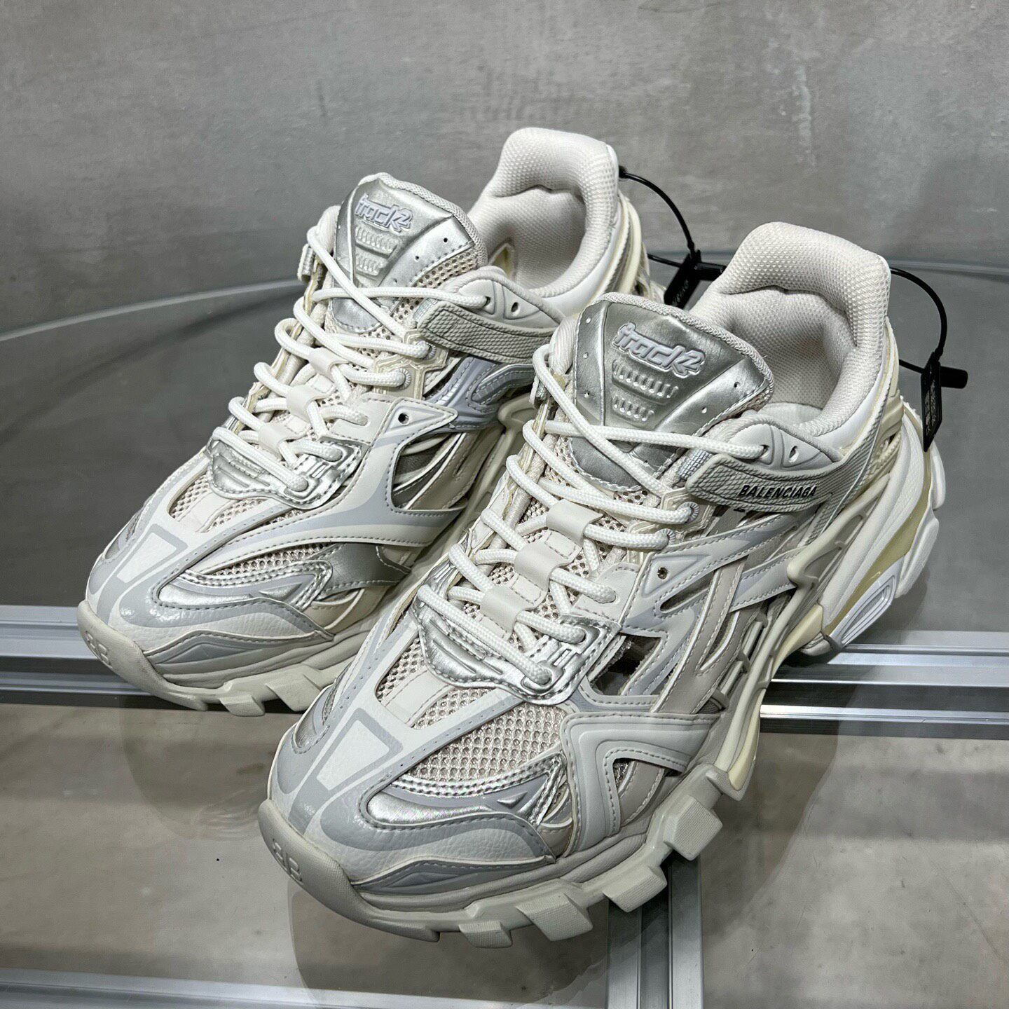 Balenciaga Balenciaga Track 2.0 Grey/Black | Grailed