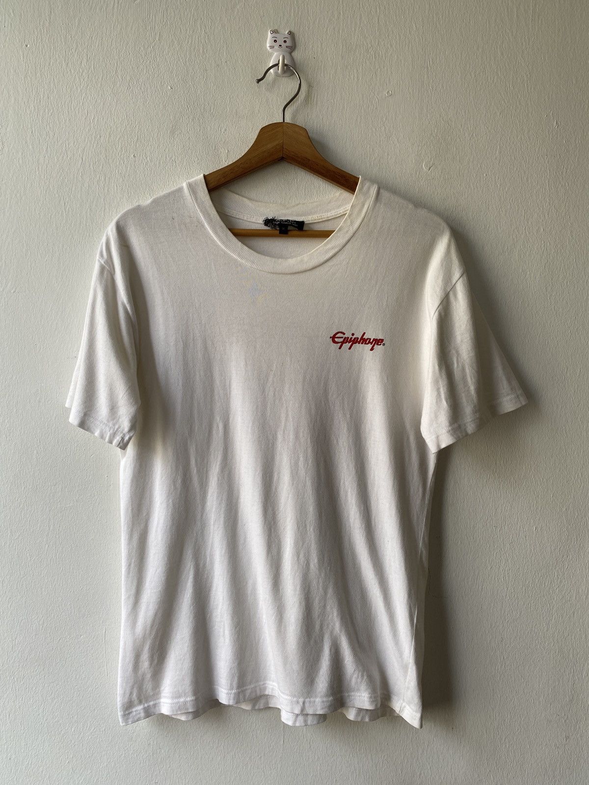 A.P.C. × Japanese Brand 2000s A.P.C - The Mark Of A Great Guitarist T Shirt Size US M / EU 48-50 / 2 - 3 Thumbnail