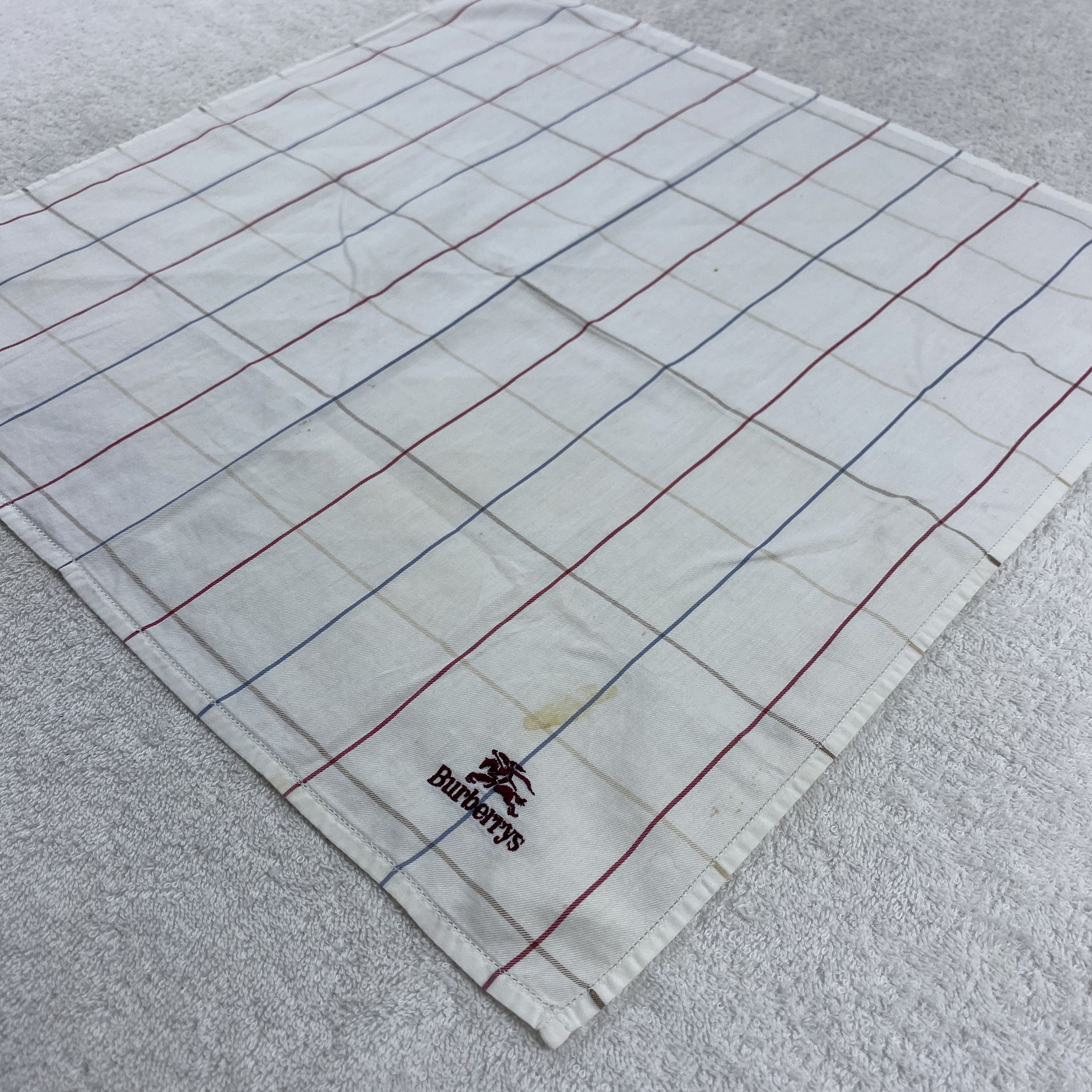 Burberry × Vintage Burberry Handkerchief / Neckerchief / Bandana Size ONE SIZE - 4 Thumbnail