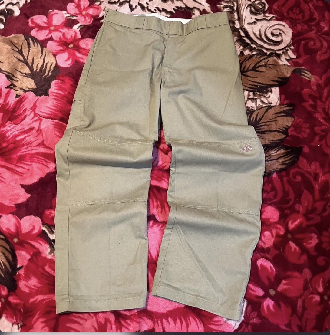 Dickies Khaki dickies double knee Size US 34 / EU 50 - 1 Thumbnail