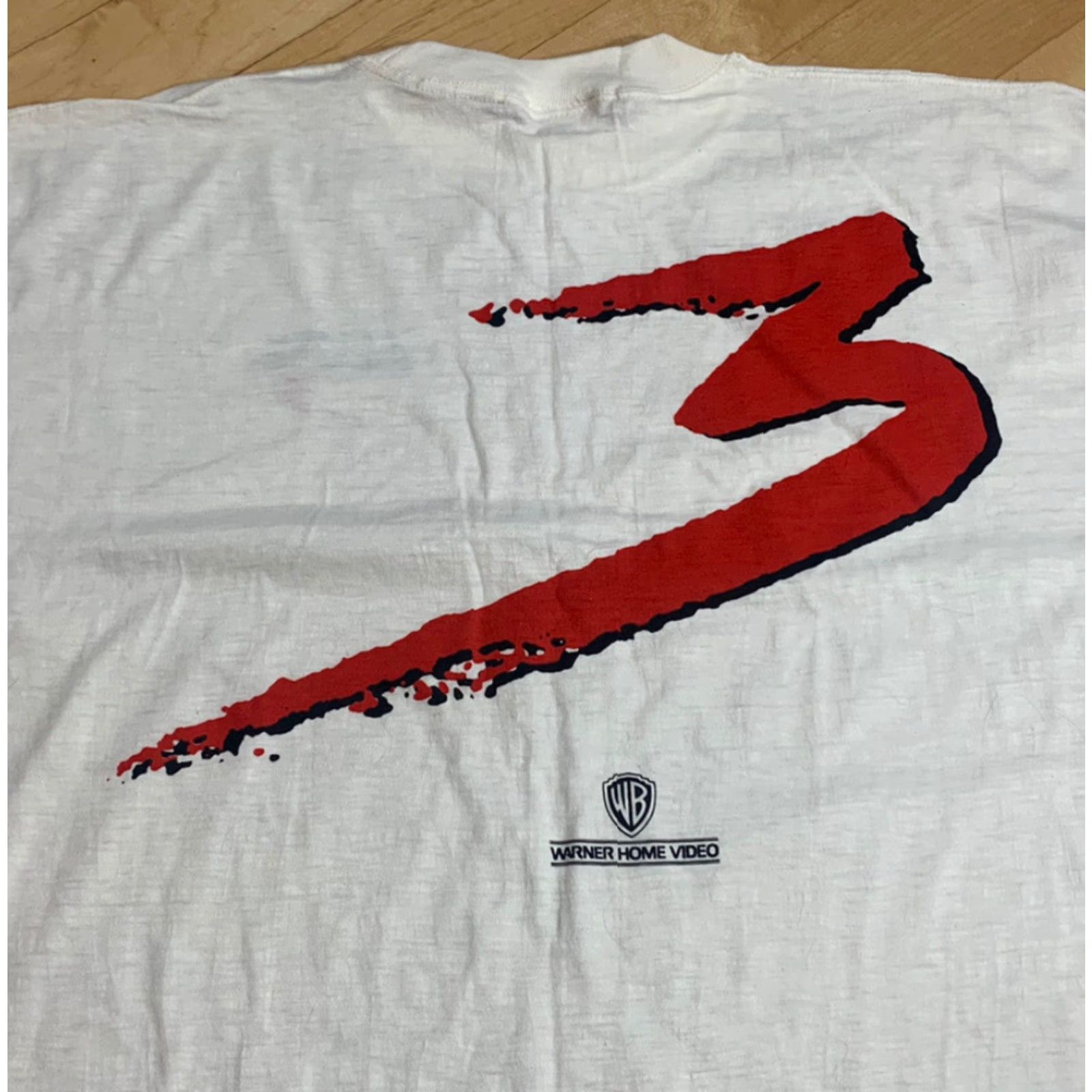Vintage VINTAGE Lethal Weapon 3 Movie Promo Mega Top T Shirt Adult Large White 90s Mens Size US L / EU 52-54 / 3 - 2 Thumbnail