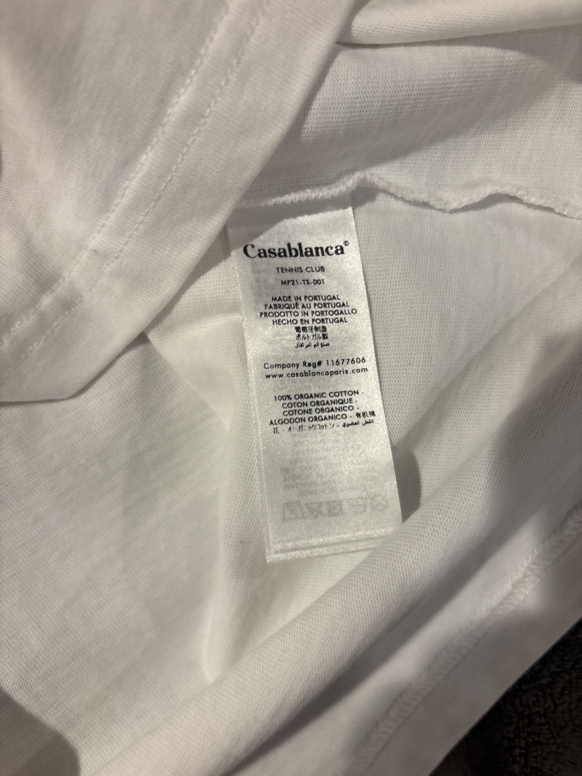 Casablanca Casablanca Tee Size US XL / EU 56 / 4 - 4 Thumbnail