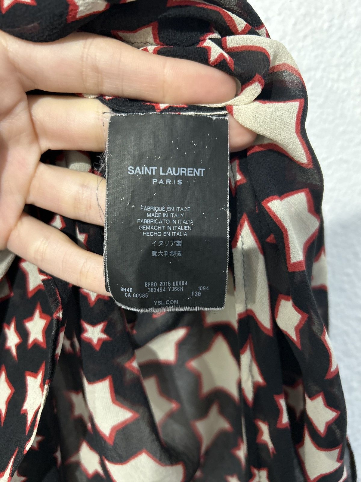 Saint Laurent Paris Saint Laurent by Hedi Slimane Size XS / US 0-2 / IT 36-38 - 4 Thumbnail