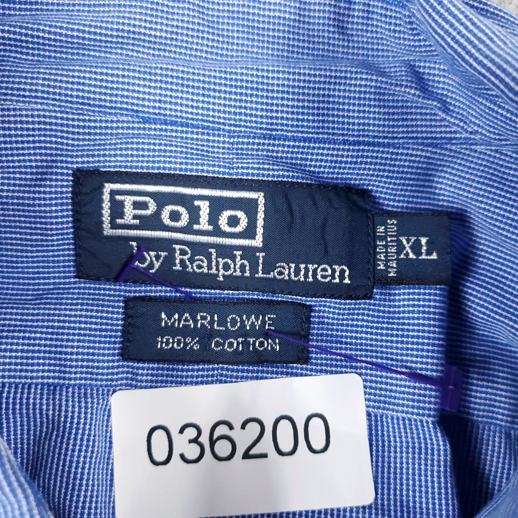 Ralph Lauren Ralph Lauren Shirt Mens XL Blue Button-Up Long Sleeve Casual Classic Modern Preppy Cotton woven Button-Down collar Mens XL Blue Size US XL / EU 56 / 4 - 6 Thumbnail