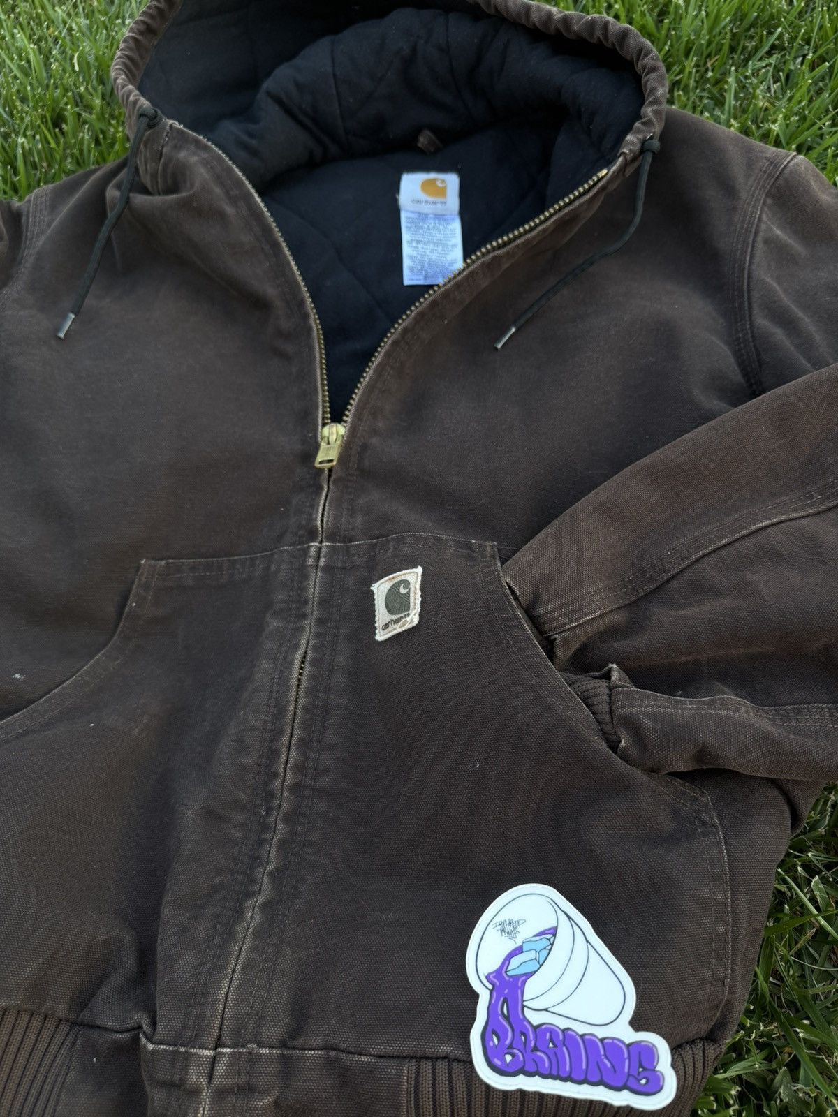 Carhartt Vintage Carhartt Brown Work Jacket Size US M / EU 48-50 / 2 - 7 Thumbnail