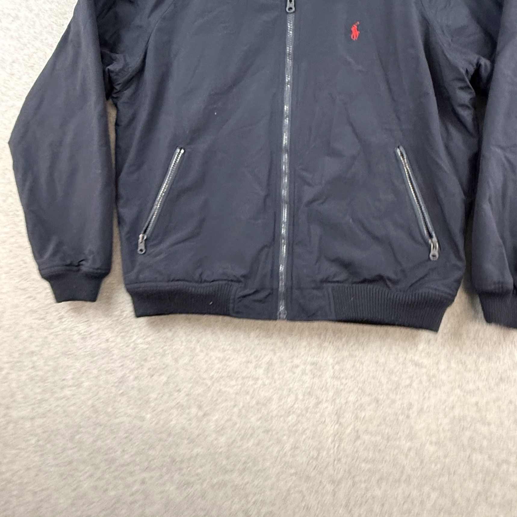 Polo Ralph Lauren Polo Ralph Lauren Jacket Mens M Blue Fleece Lined Coat Windbreaker Full Zip Insulated Pockets Logo Quilted Size US M / EU 48-50 / 2 - 3 Thumbnail
