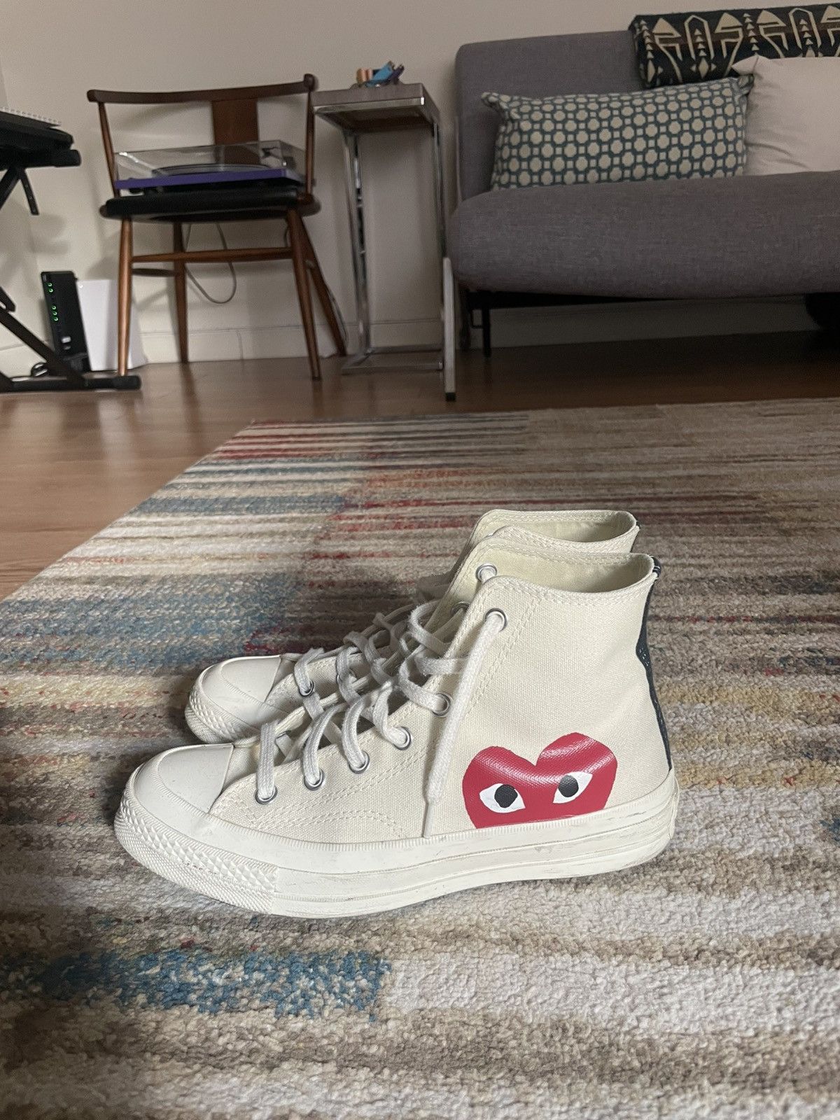 Comme des Garcons × Converse Converse x Comme des Garcons PLAY Size US 8 / IT 38 - 2 Thumbnail