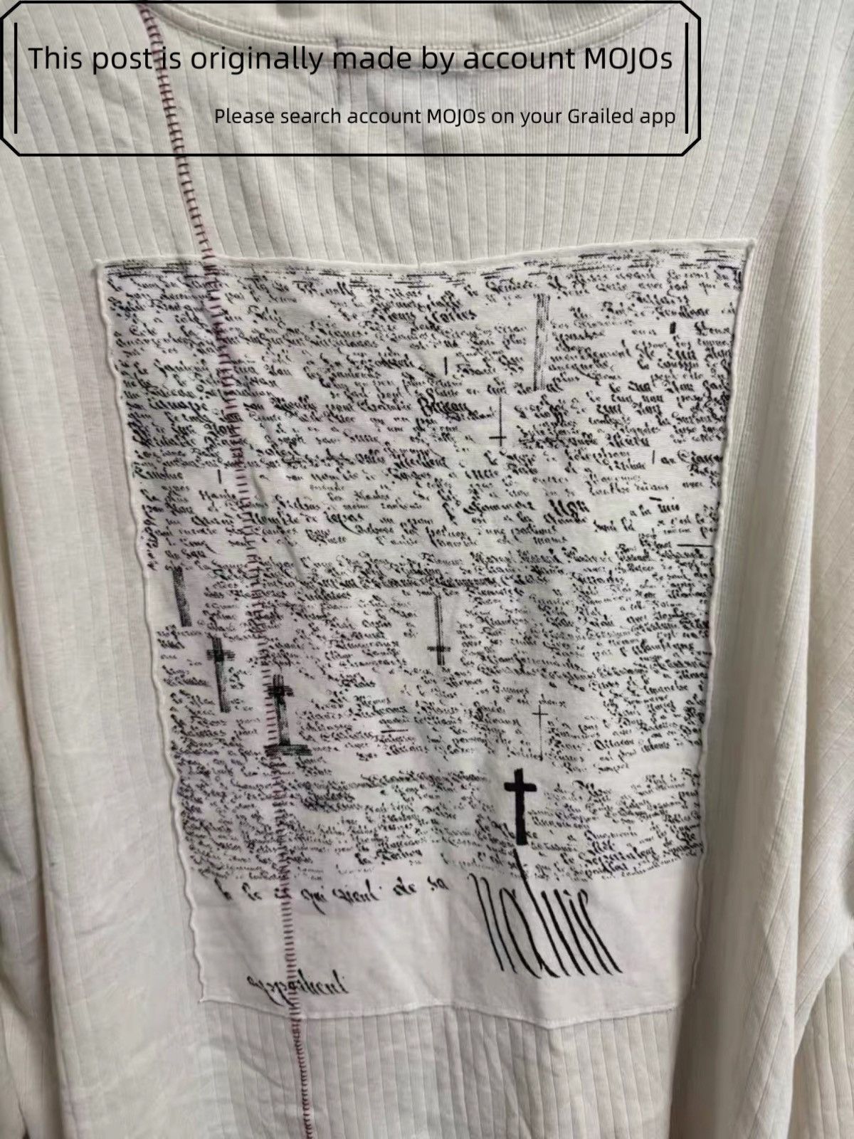 Enfants Riches Deprimes Sz L Enfants Riches Deprimes Joint Patches Writing L/S Tee Size US L / EU 52-54 / 3 - 4 Thumbnail