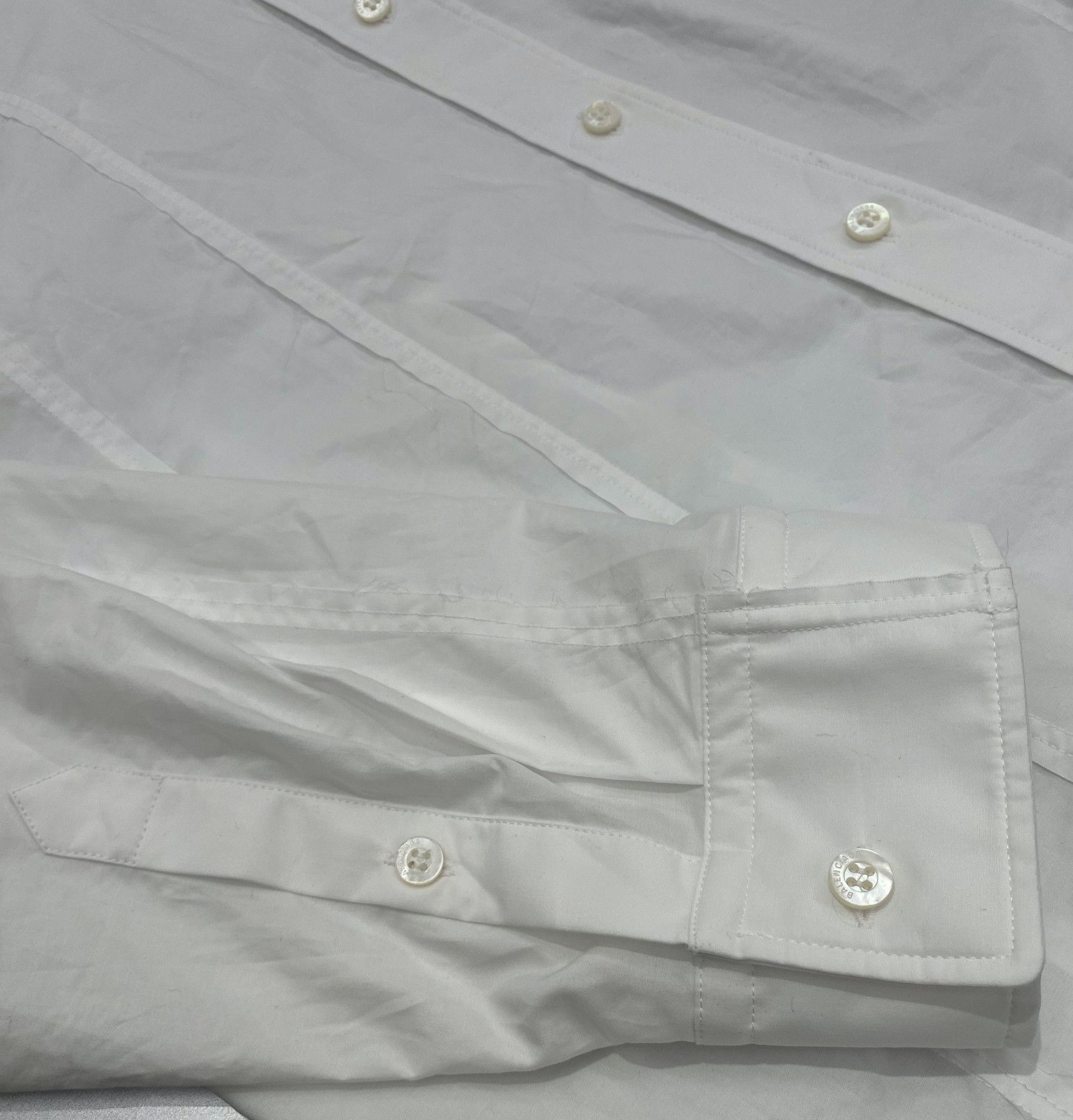 Balenciaga o1mt1gz0924 DIY Shirt in White Size US S / EU 44-46 / 1 - 5 Thumbnail