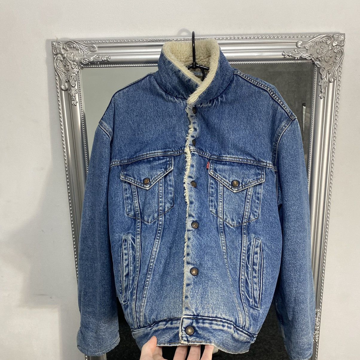 Levi's Vintage Levis jacket denim Size US XL / EU 56 / 4 - 3 Thumbnail